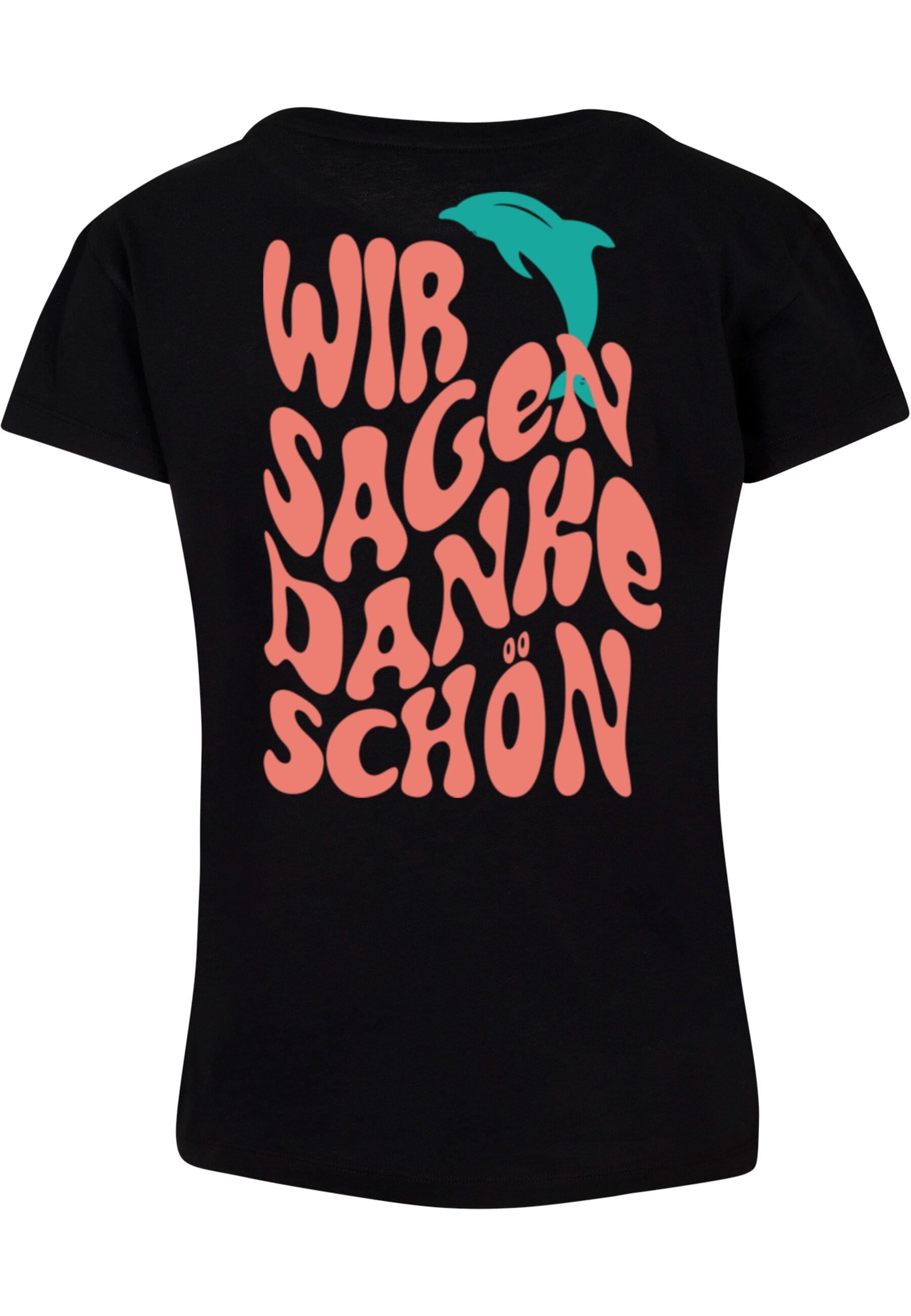 Merchcode T-Shirt "Merchcode Ladies Die Flippers - Wir Sagen Danke Schön T- günstig online kaufen