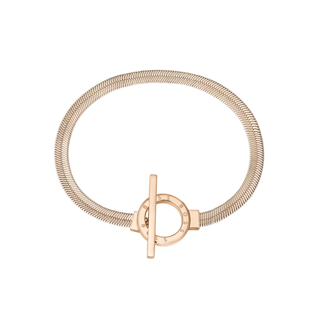 BOSS Edelstahlarmband »ZIA 1580485 1580486 1580487« BOSS Edelstahlarmband »ZIA 1580485 1580486 1580487«