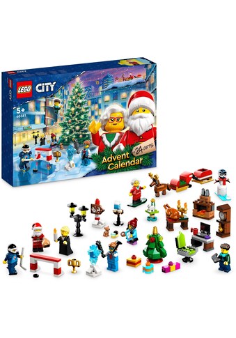 Adventskalender »Spielzeug, Spielbausteine, LEGO City 2023 (60381), LEGO® City«, ab 5...