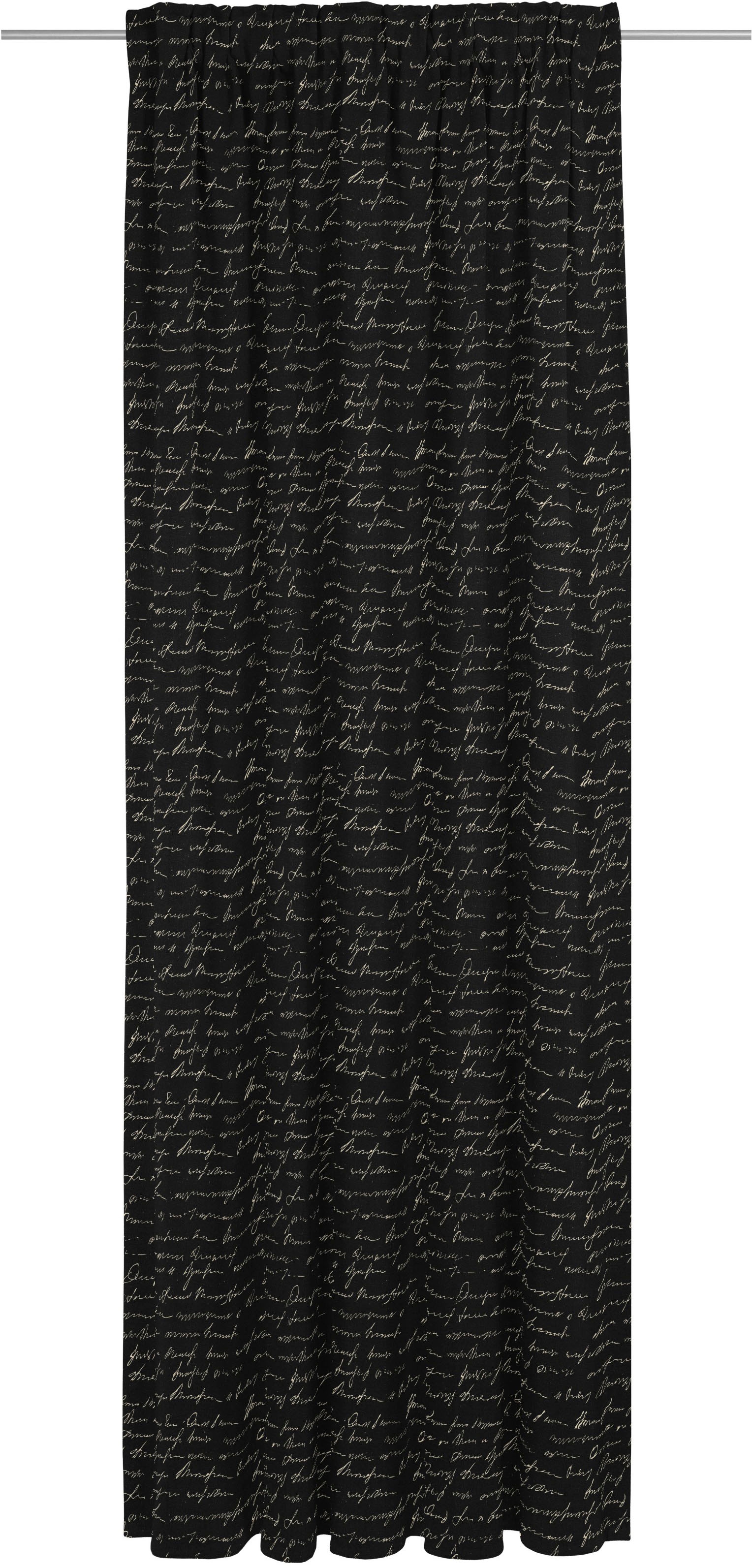 Adam Vorhang "Scribble" Multifunktionsband 1 tlg. Vorhang Scribble aus Lein günstig online kaufen