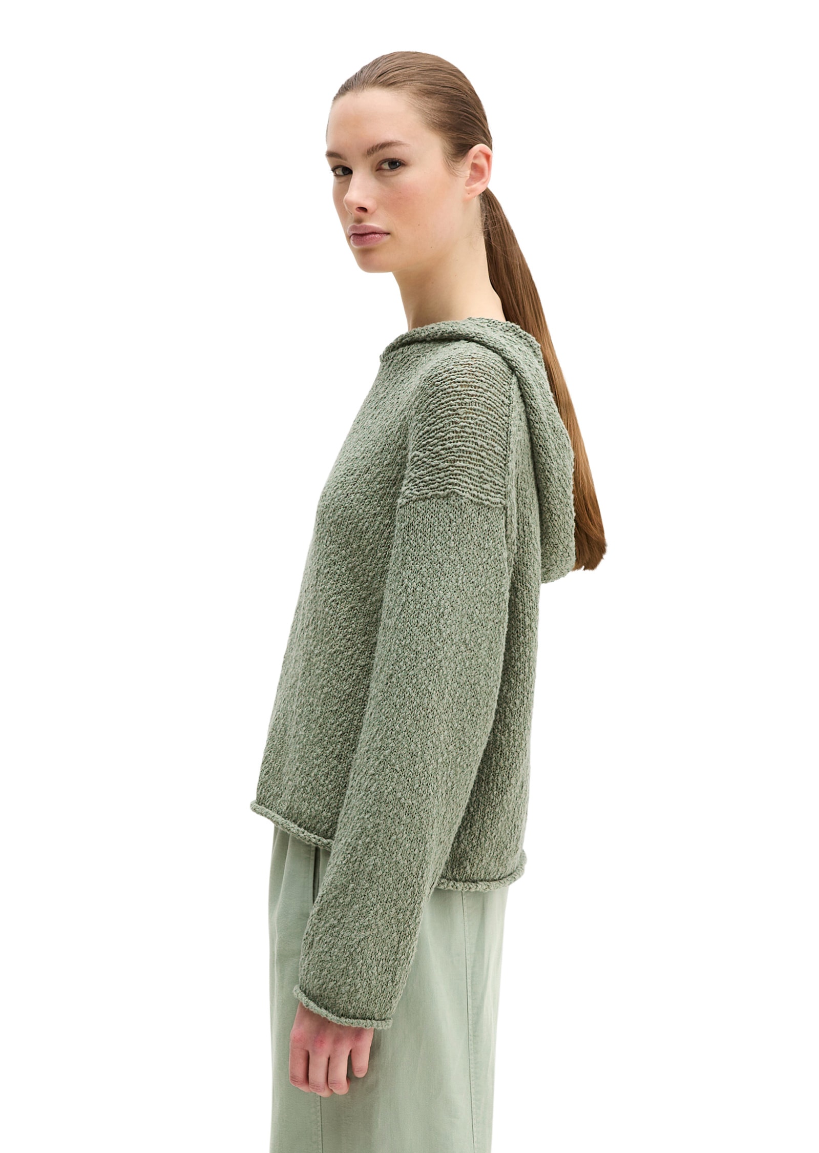 Marc O'Polo Strickpullover »aus Organic-Cotton-Mix-Slub«