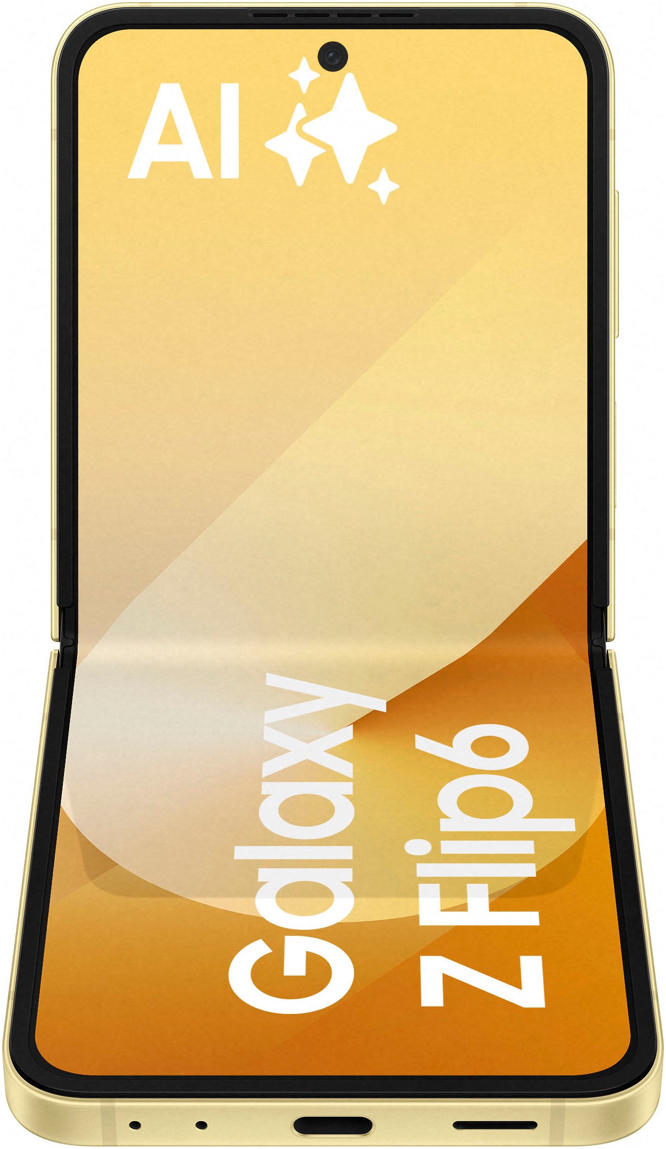 Samsung Smartphone »Galaxy Z Flip 6«, Gelb, AI-Funktionen