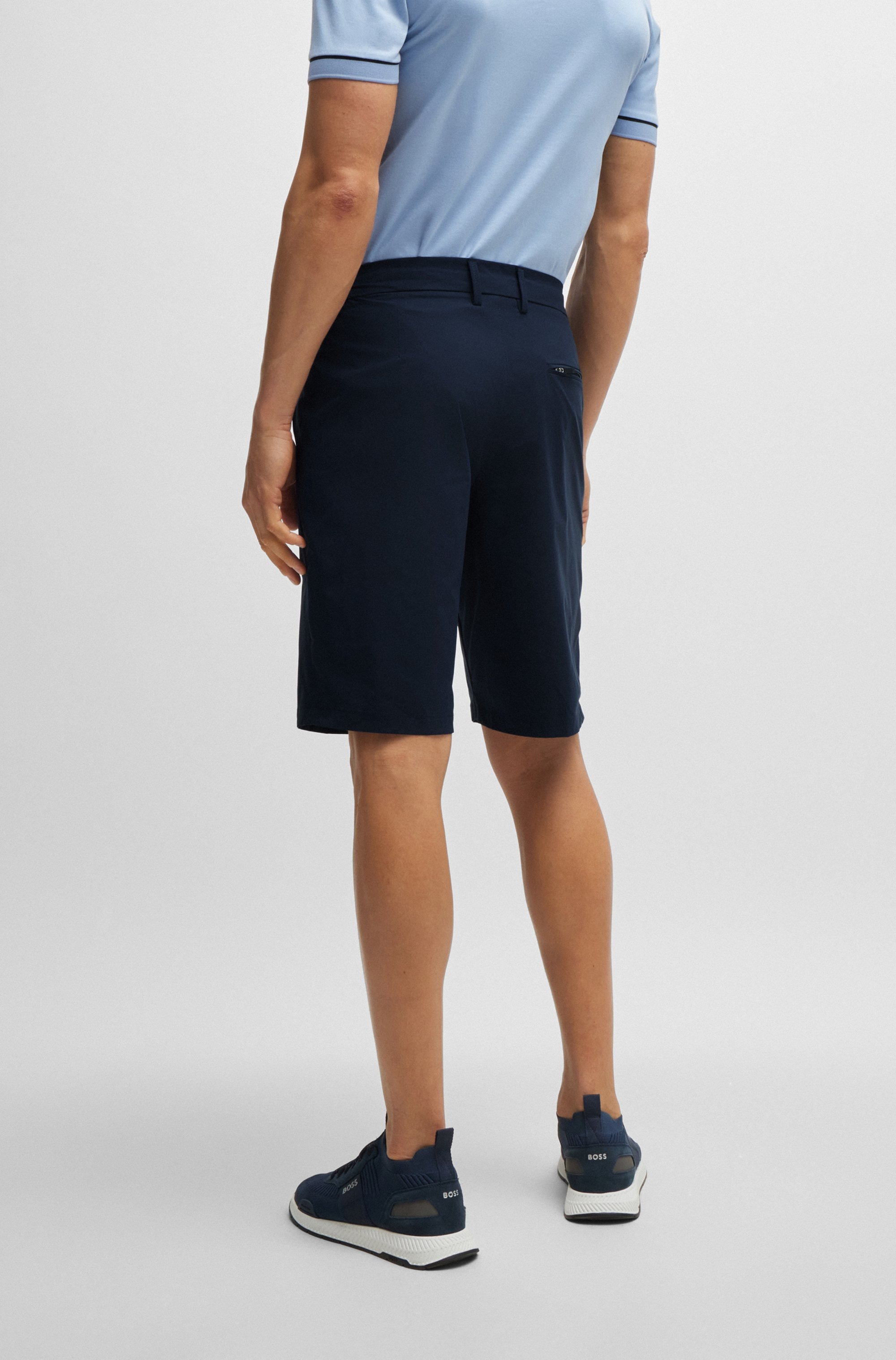 BOSS GREEN Shorts »S_Speedflex«, in klassischer Form