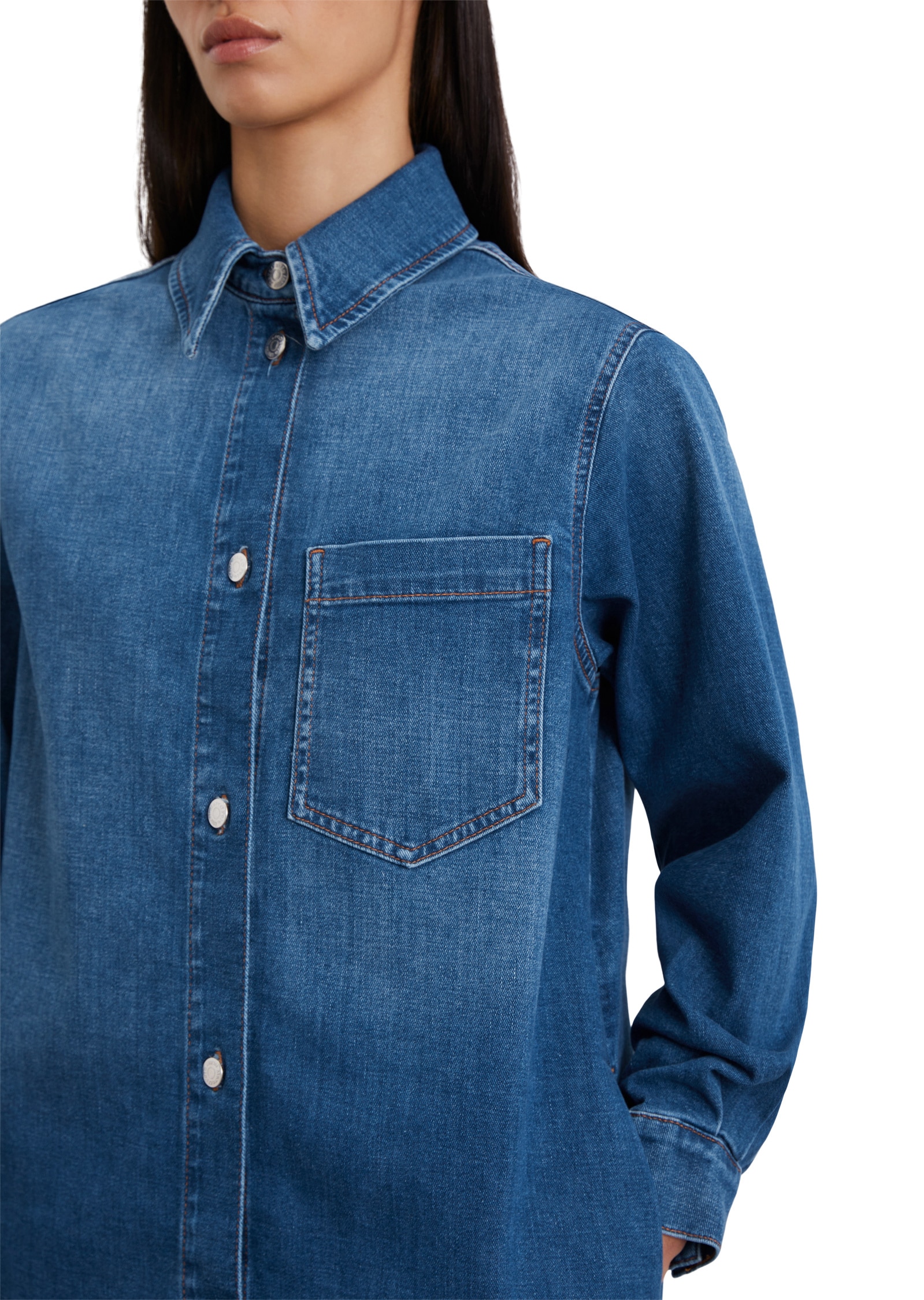 Marc O'Polo Jeanskleid »aus Cashmere Touch Denim«