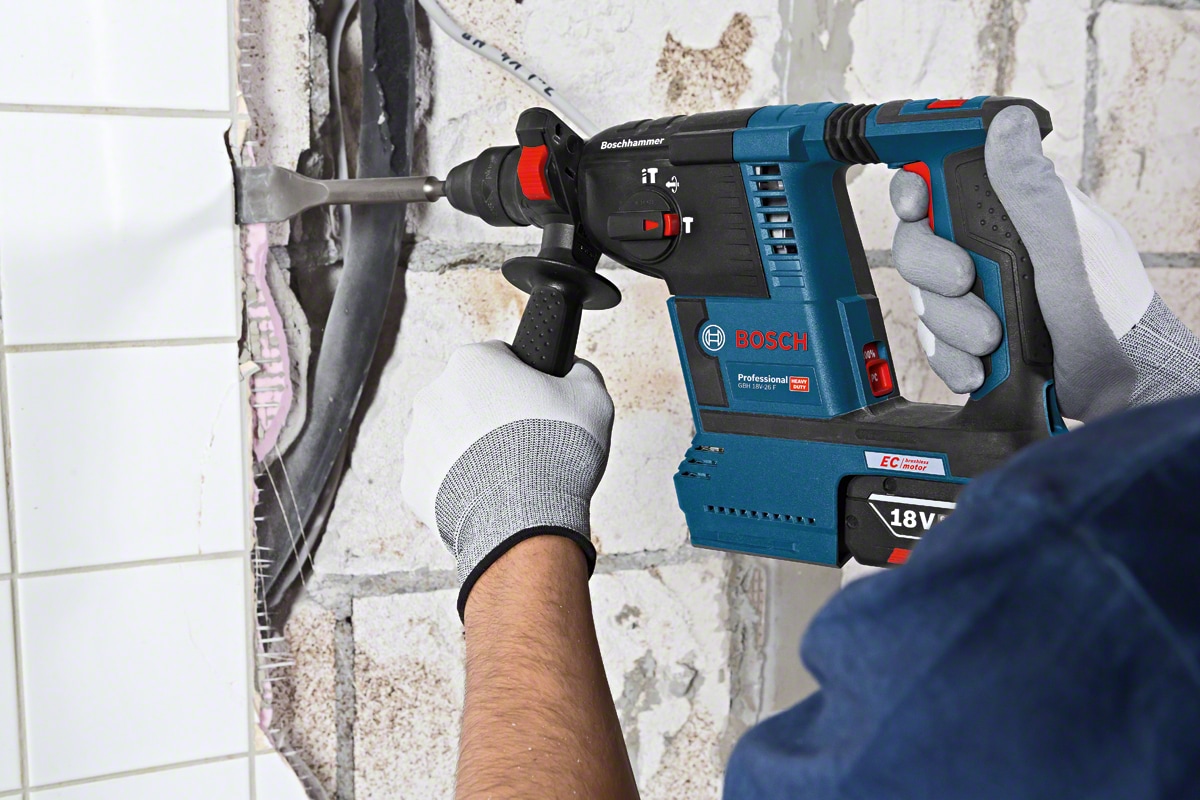 Bosch Professional Akku-Bohrhammer »»GBH 18V-26F««, mit SDS plus GBH 18V-26F, ohne Akku, ohne Ladegerät