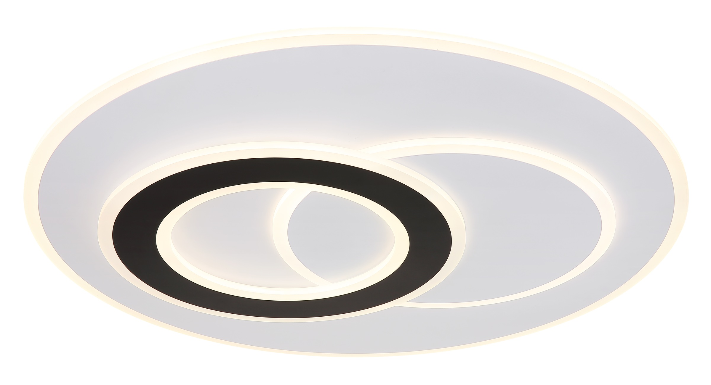 GLOBO LIGHTING LED Deckenleuchte »JACQUES«, Leuchtmittel LED-Modul | LED fest integriert, Deckenlampe/rund/Wohnzimmer/Schlafzimmer/modern