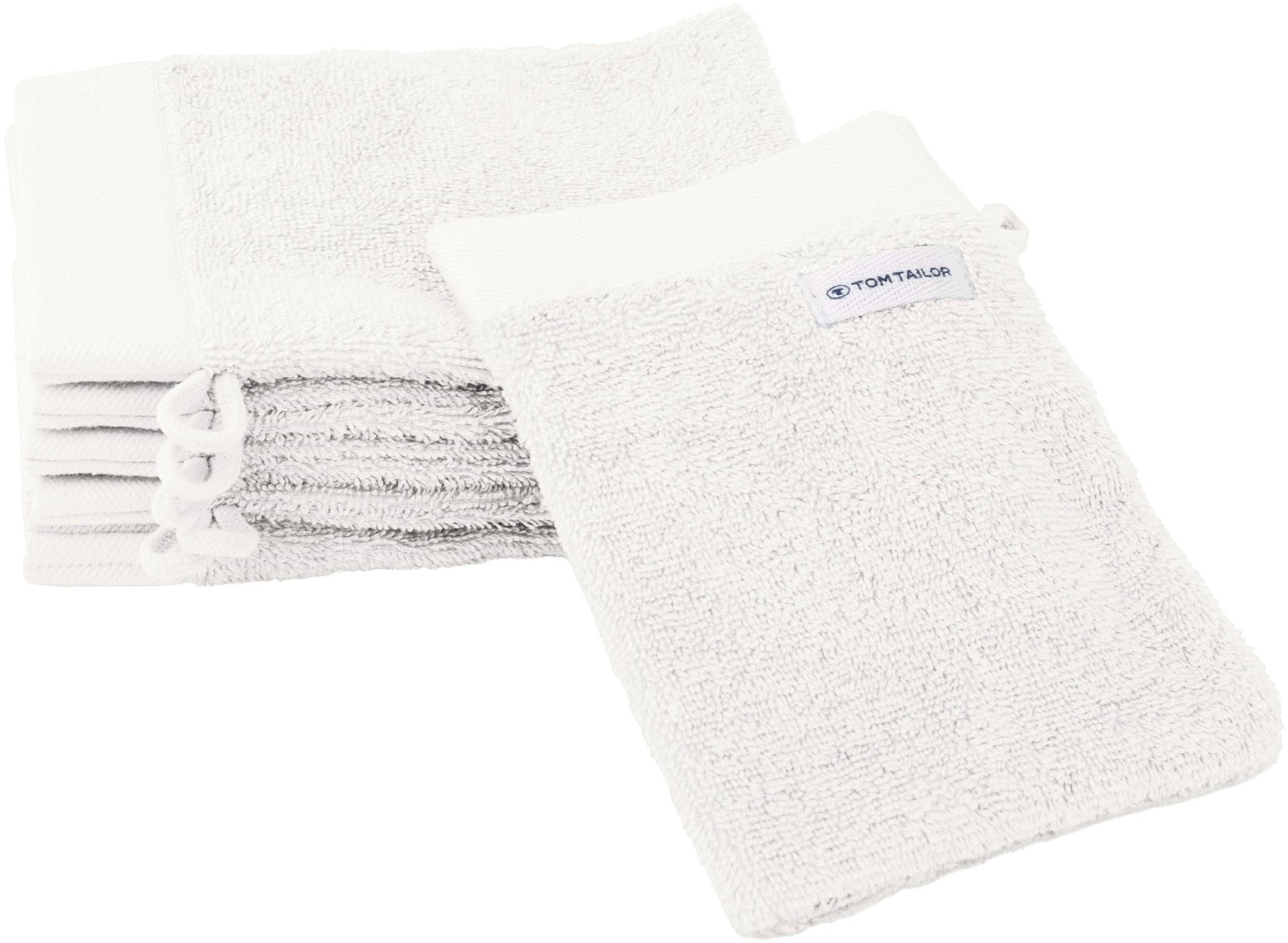 TOM TAILOR HOME Waschhandschuh "Waschhandschuh COLOR BATH", (6 St., 6er Set Waschhandschuhe 16 x 21 cm)