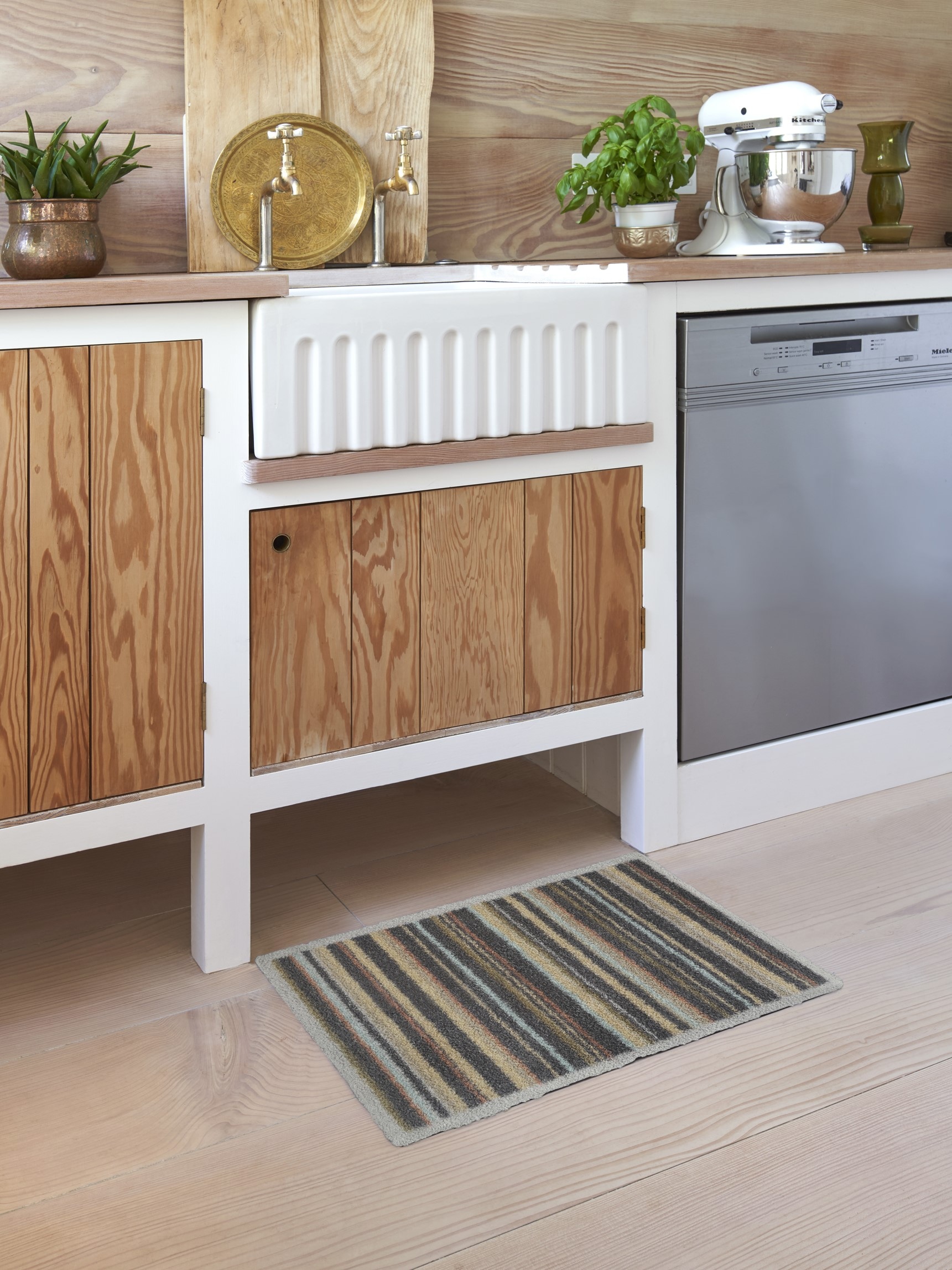 Turtle Mat Fußmatte »Hawthorn Stripe« rechteckig 9 mm Höhe