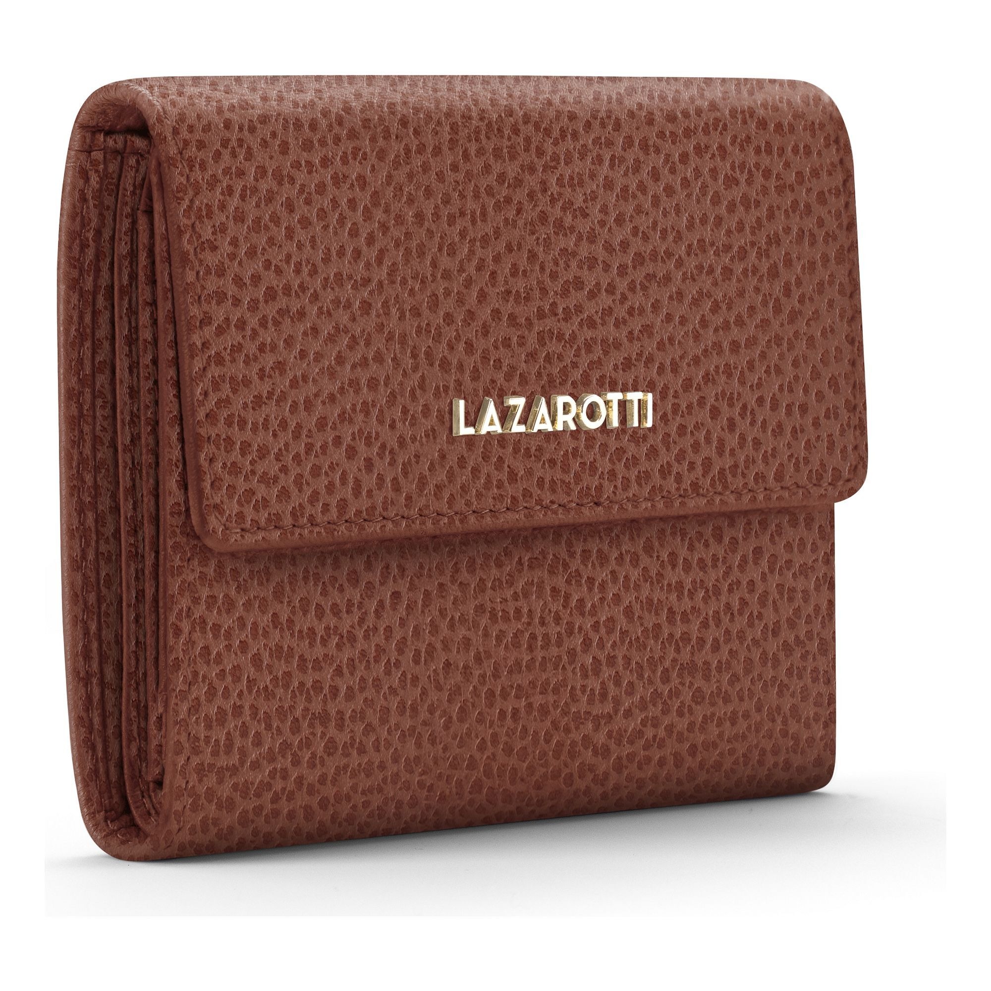 Lazarotti Geldbörse »Bologna Leather Geldbörse Leder 12 cm«
