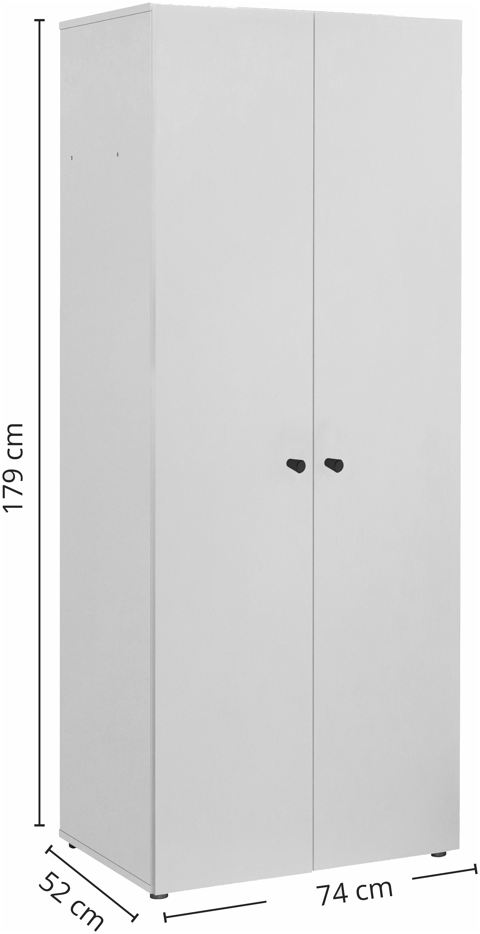 Schlafkontor Drehtürenschrank »Base Kleiderschrank Joe Garderobe Hochschrank Wäscheschrank«, Bega Schrank Schlafzimmer Bestseller
