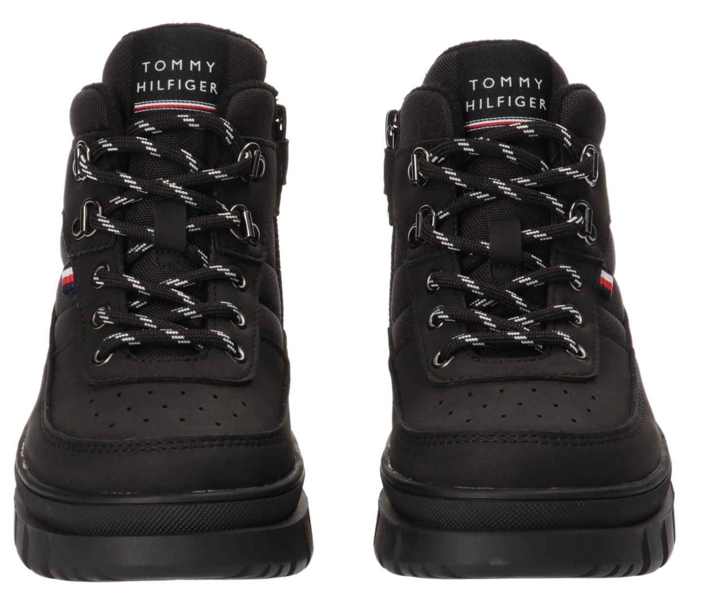 Tommy hilfiger two toned boots sales