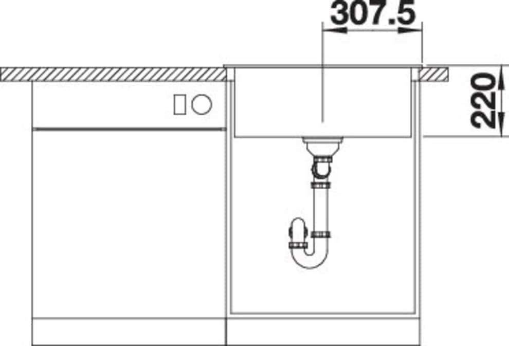 Blanco Granitspüle »PLEON 6«, aus SILGRANIT®