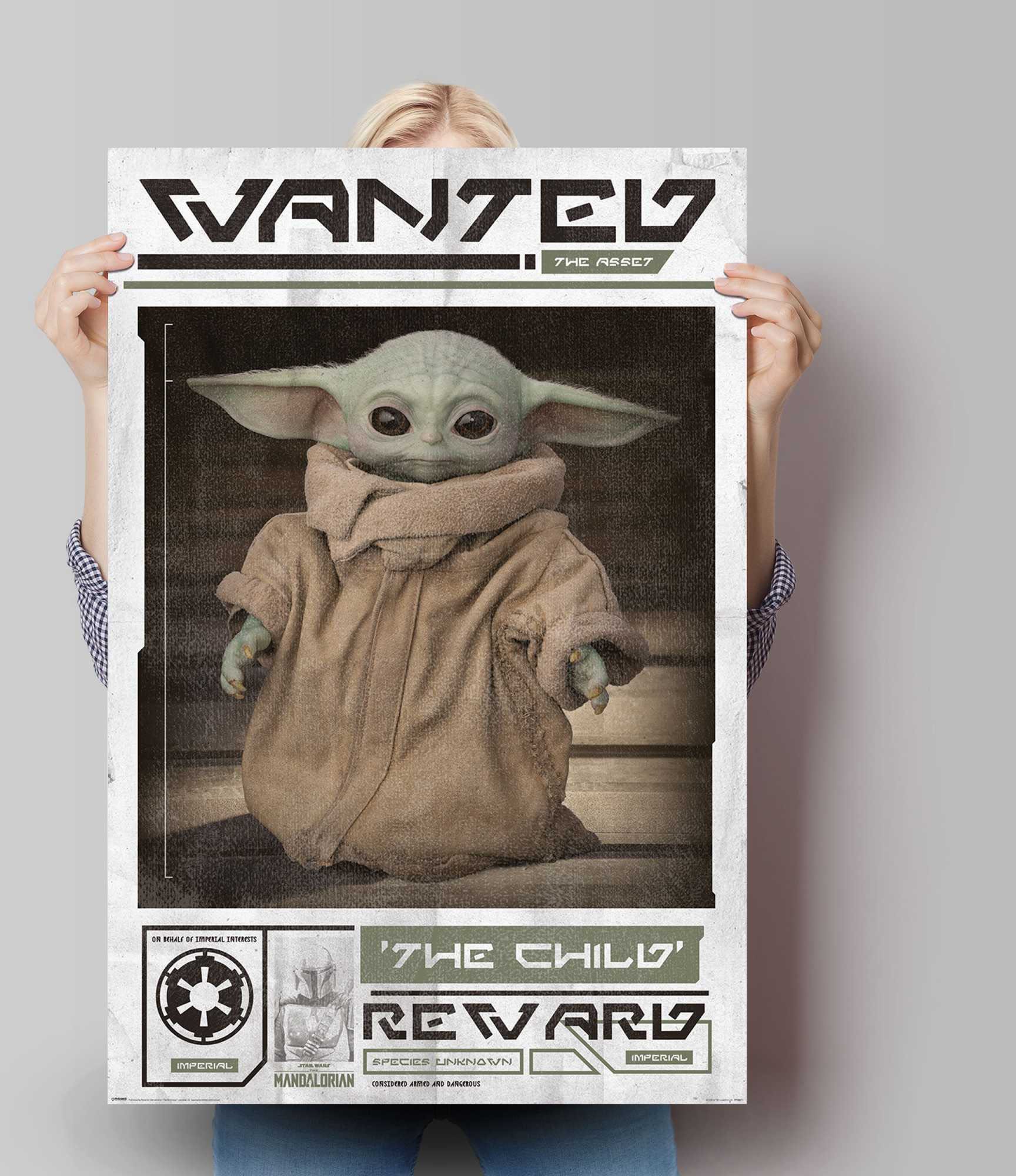 Reinders Poster "Poster Mandalorian Baby Yoda The Child" Serien 1 Stk. tlg. günstig online kaufen