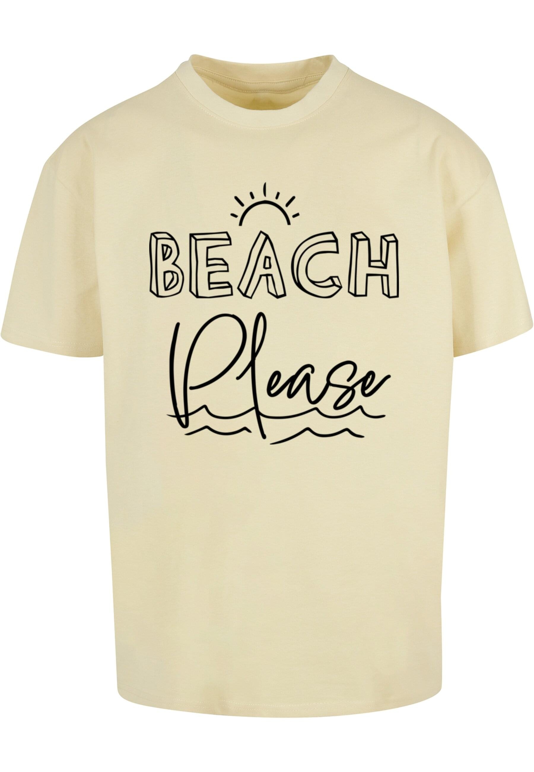 Merchcode T-Shirt "Merchcode Herren Beach Please Heavy Oversized Tee", (1 t günstig online kaufen