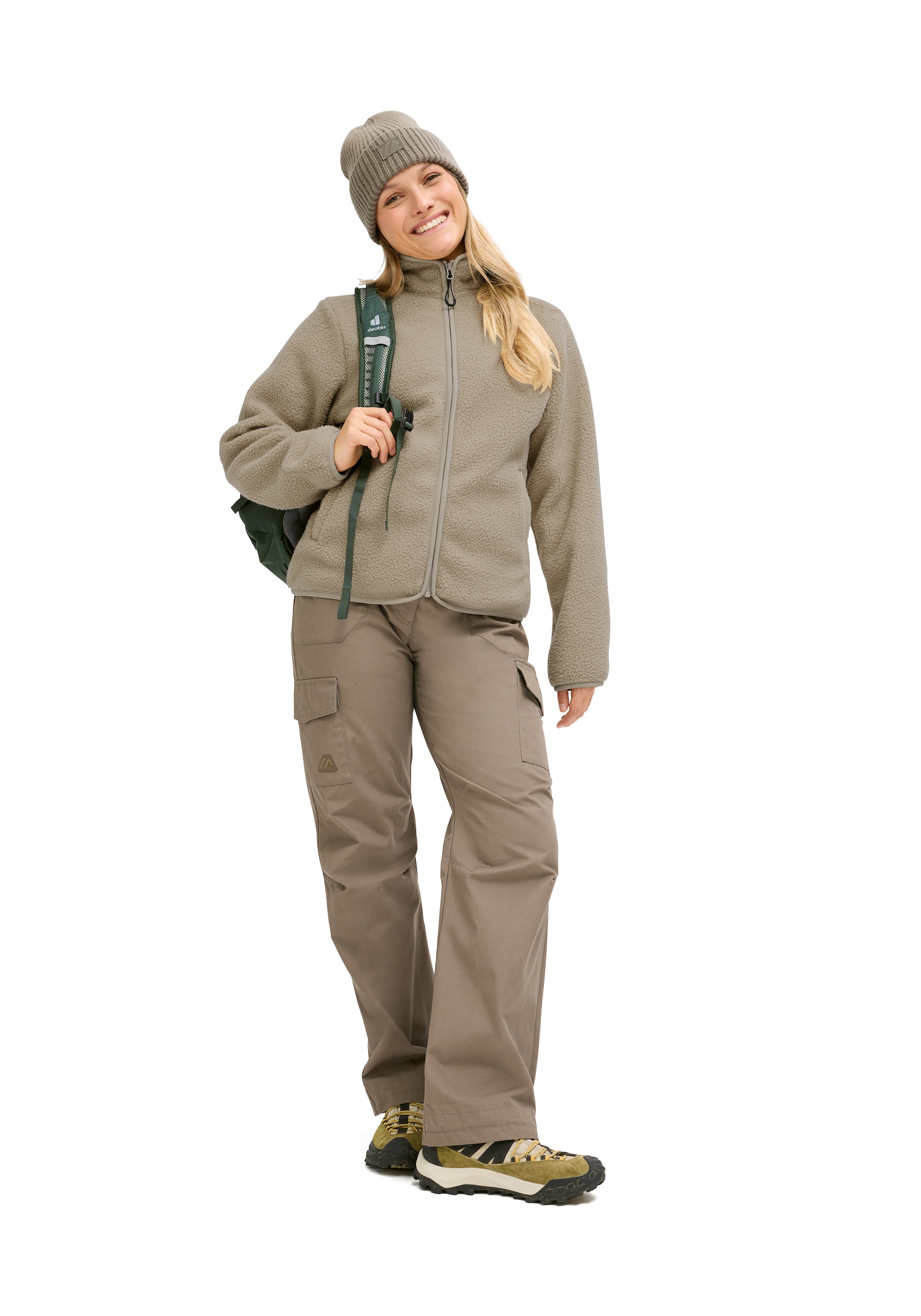 Maier Sports Fleecejacke »DA-FLEECEJACKE RACKA PLUS W« für Sportmode und Outdoormode, aus Polyester