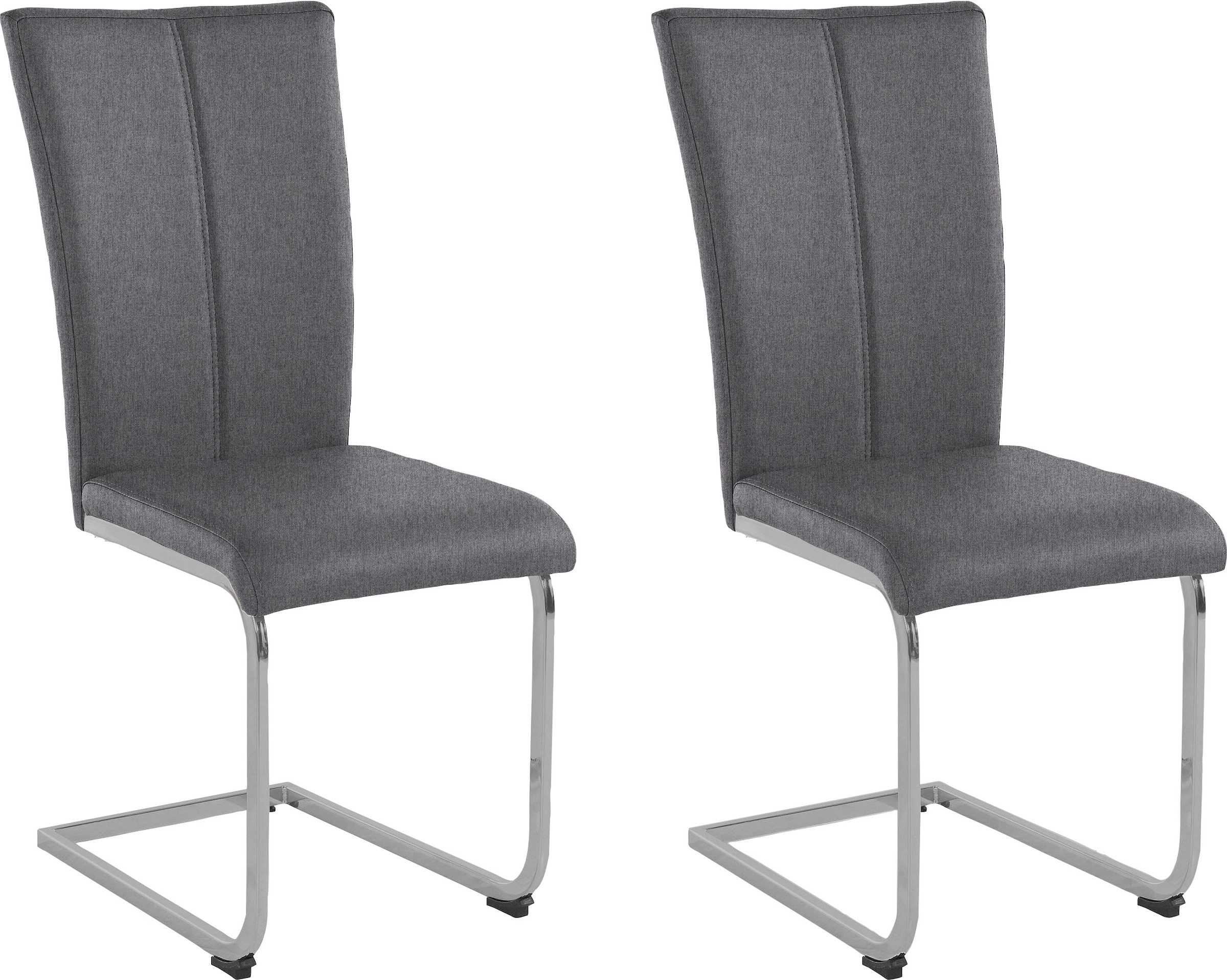 Home affaire Freischwinger "Alex" (Set) 2 Struktur 1 Stuhl belastbar bis 12 günstig online kaufen