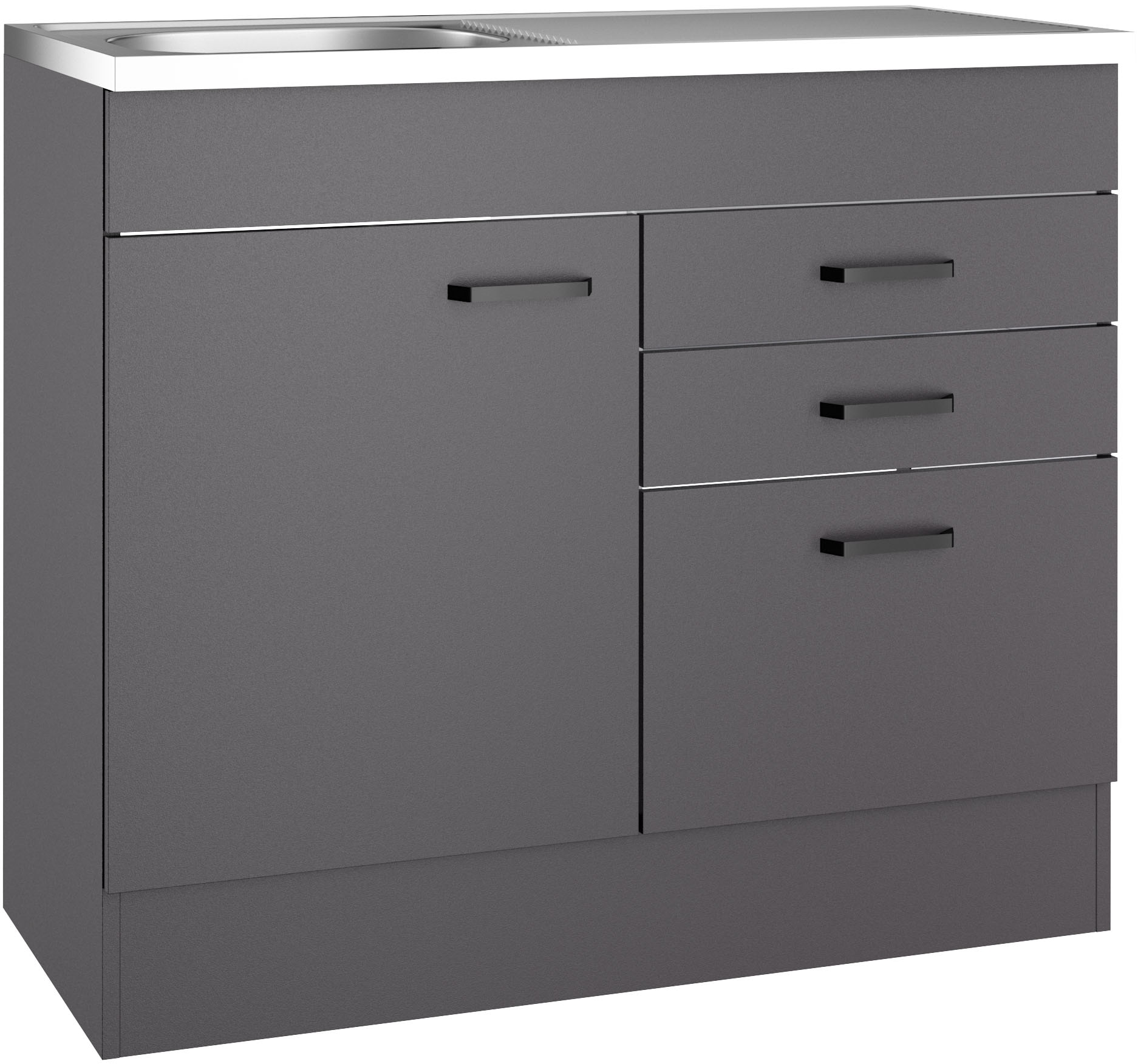 OPTIFIT Spülenschrank "OPTImulti" Breite 100 cm, Tiefe 50 cm, mit Spülenauf günstig online kaufen