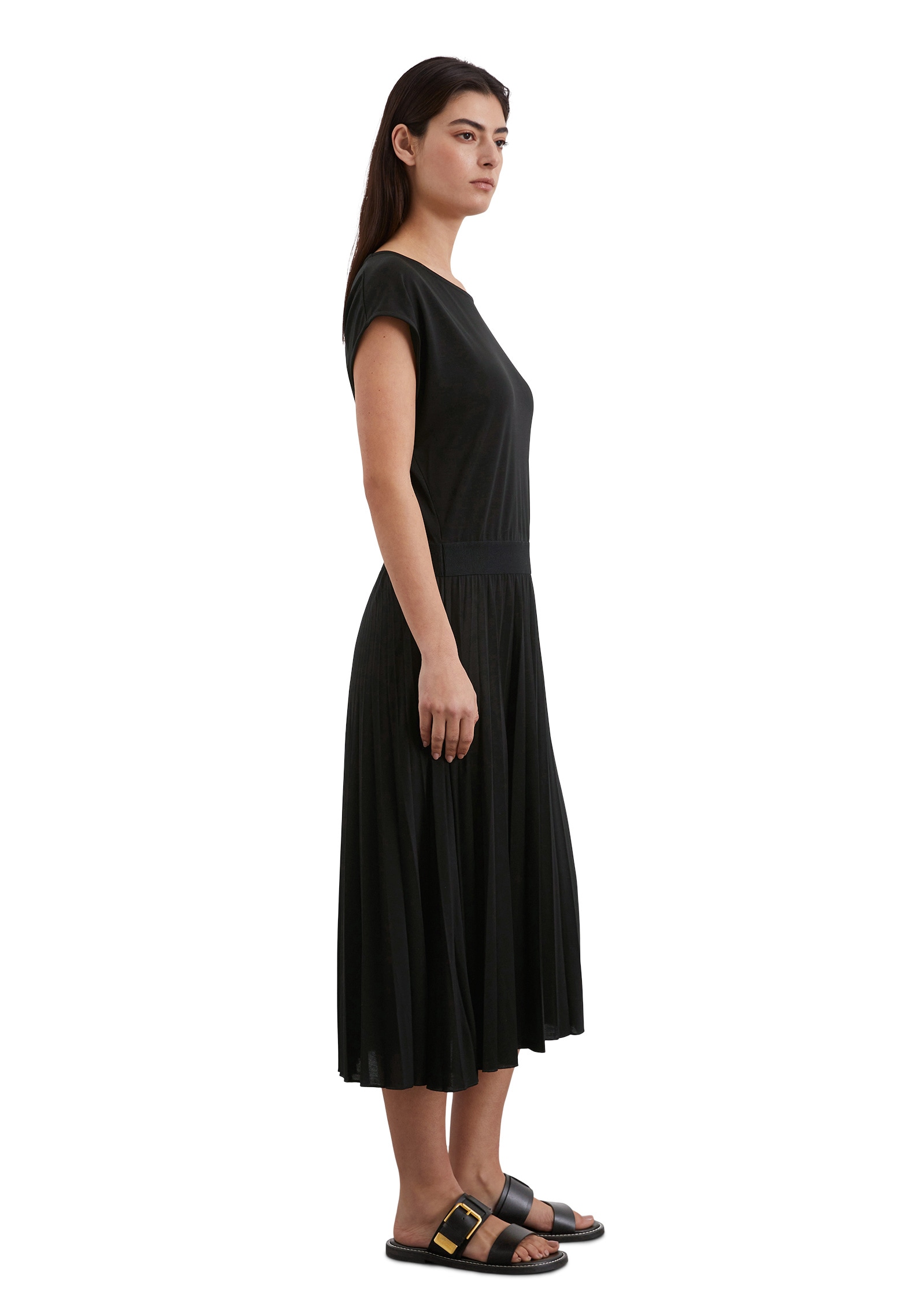 Marc O'Polo Jerseykleid »und plissiertem Rock«