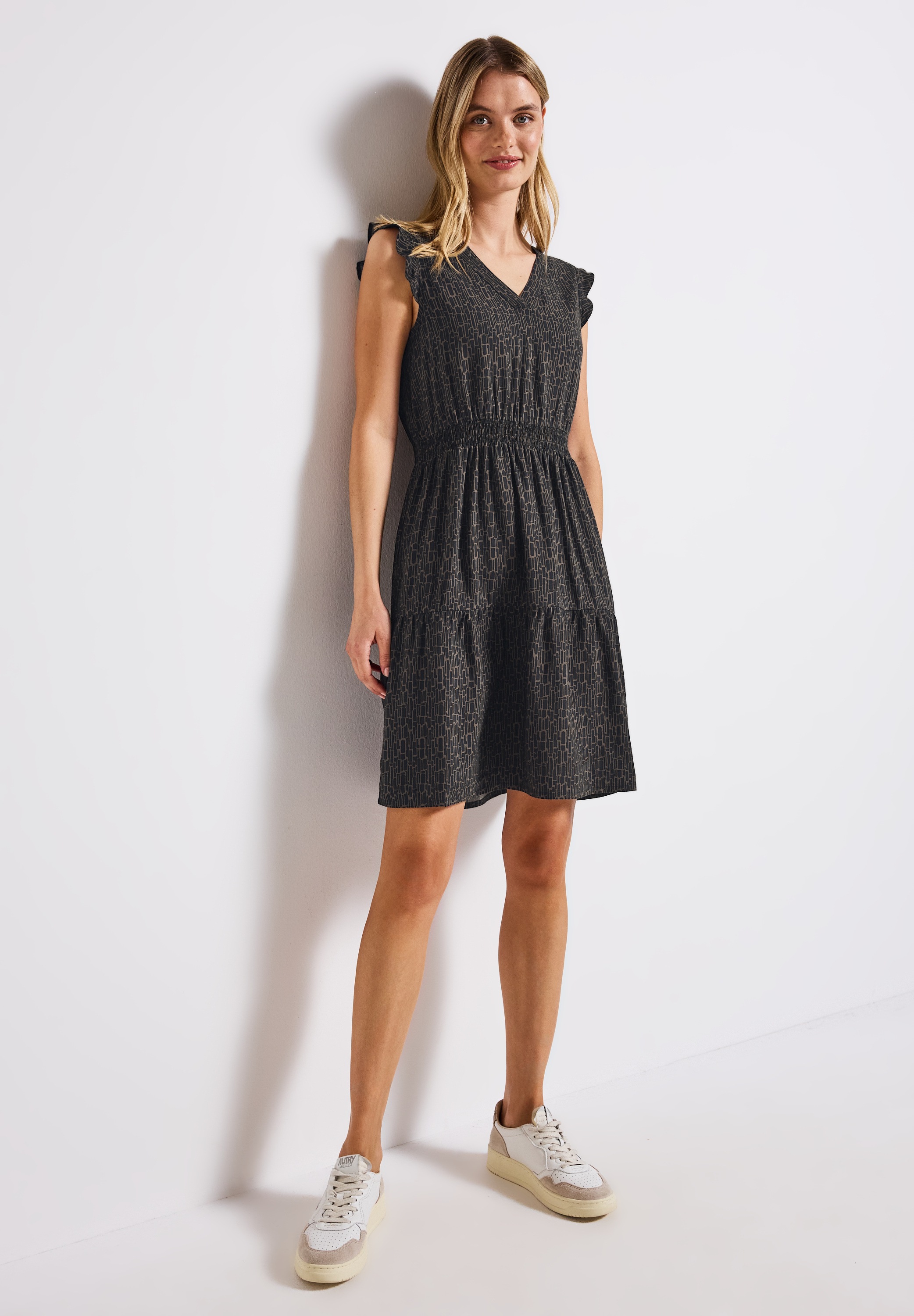 STREET ONE Tunikakleid Ohne Taschen aus Viskose günstig online kaufen