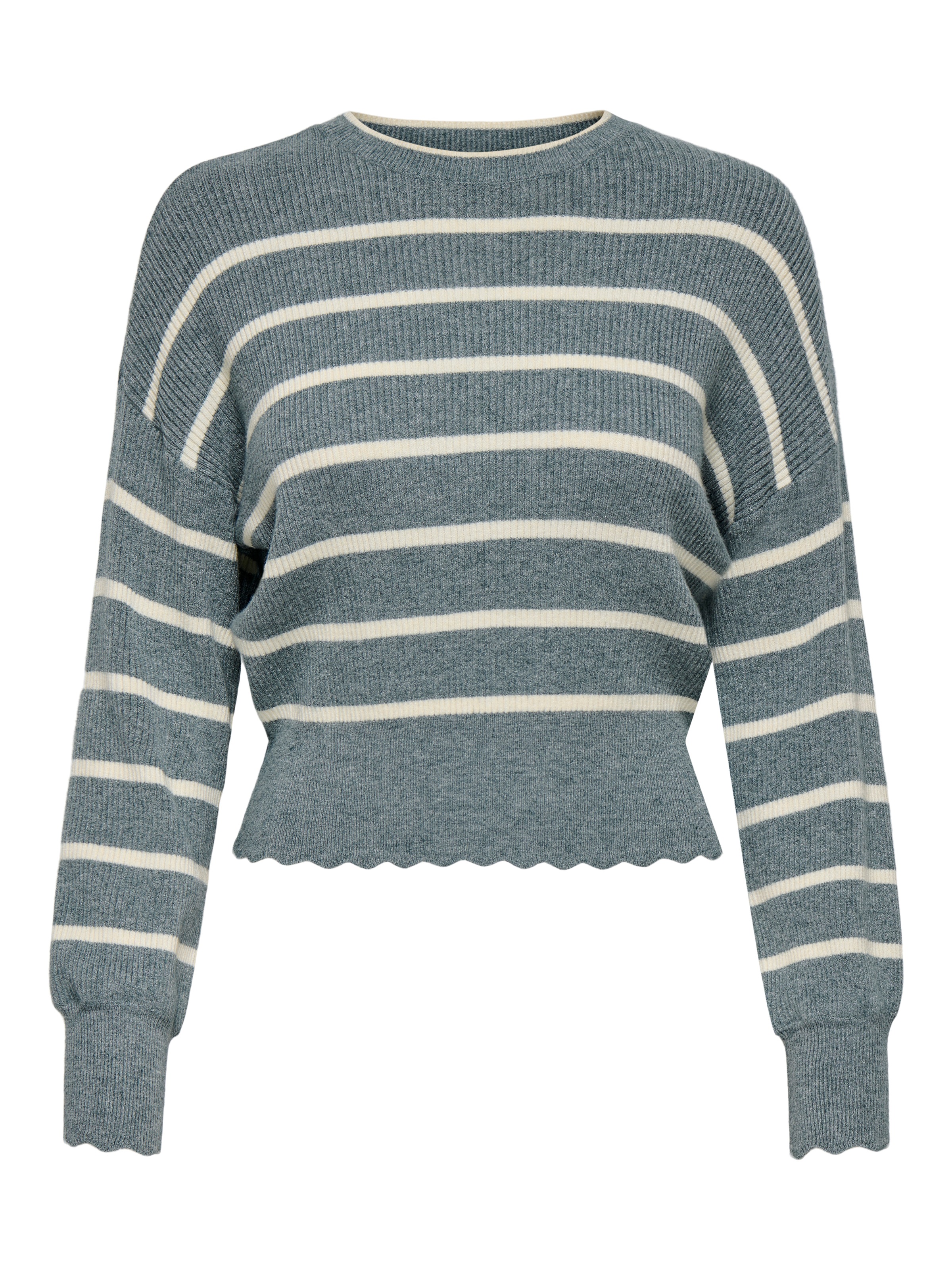 ONLY Rundhalspullover "ONLIBI LS O-NECK NOOS KNT" günstig online kaufen