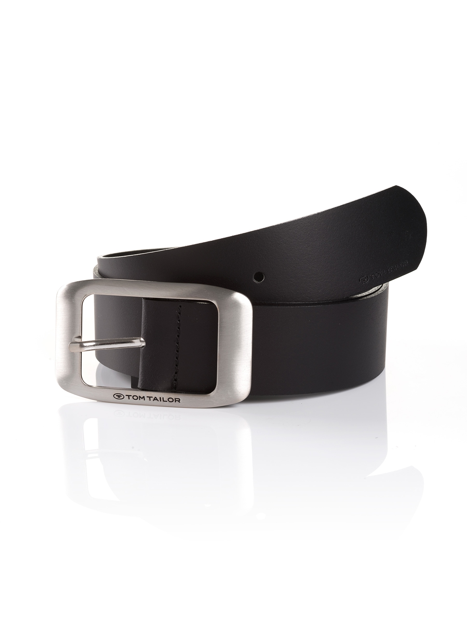 TOM TAILOR Ledergürtel »TTAMY«, (1 St.), 4 cm breiter Damengürtel, modisch vielseitig