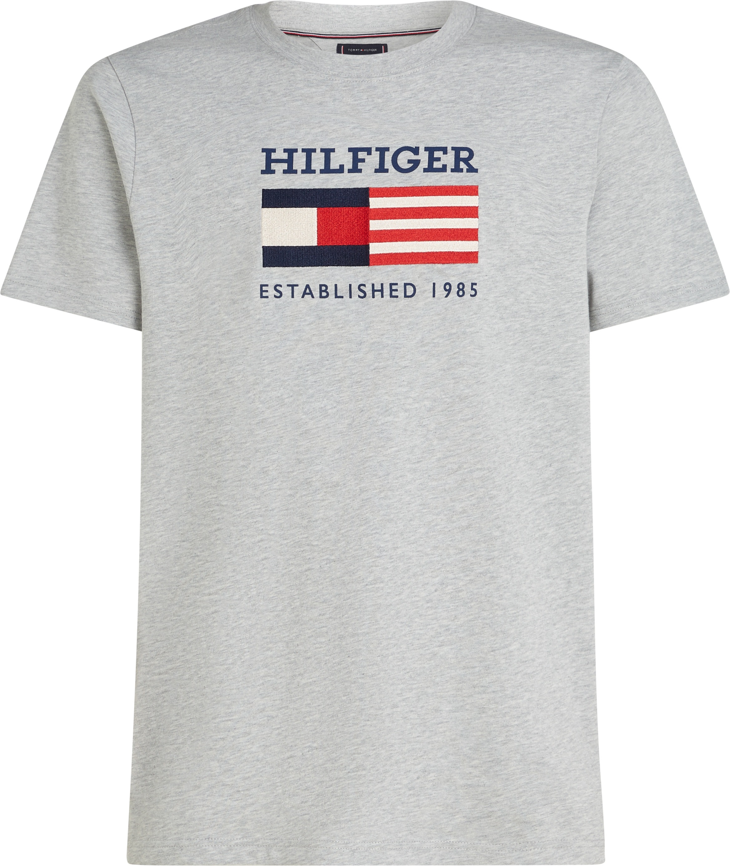 Thumbnail - Tommy Hilfiger T-Shirt "AMERICANA MONOTYPE FLAG BOX TEE", Mit markanter Stickerei
