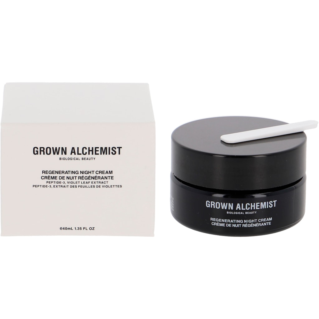 GROWN ALCHEMIST Nachtcreme »Regenerating Night Cream«, Neuro-Peptide, Violet Leaf Extract