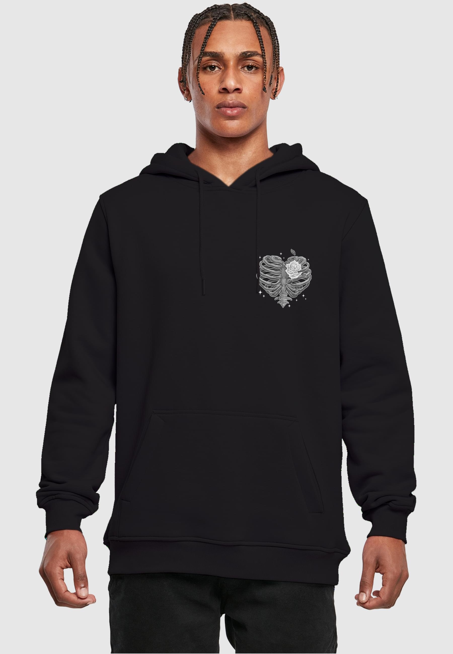 MisterTee Kapuzensweatshirt »MisterTee Herren Heart Cage Hoody«, 1 Stk.
