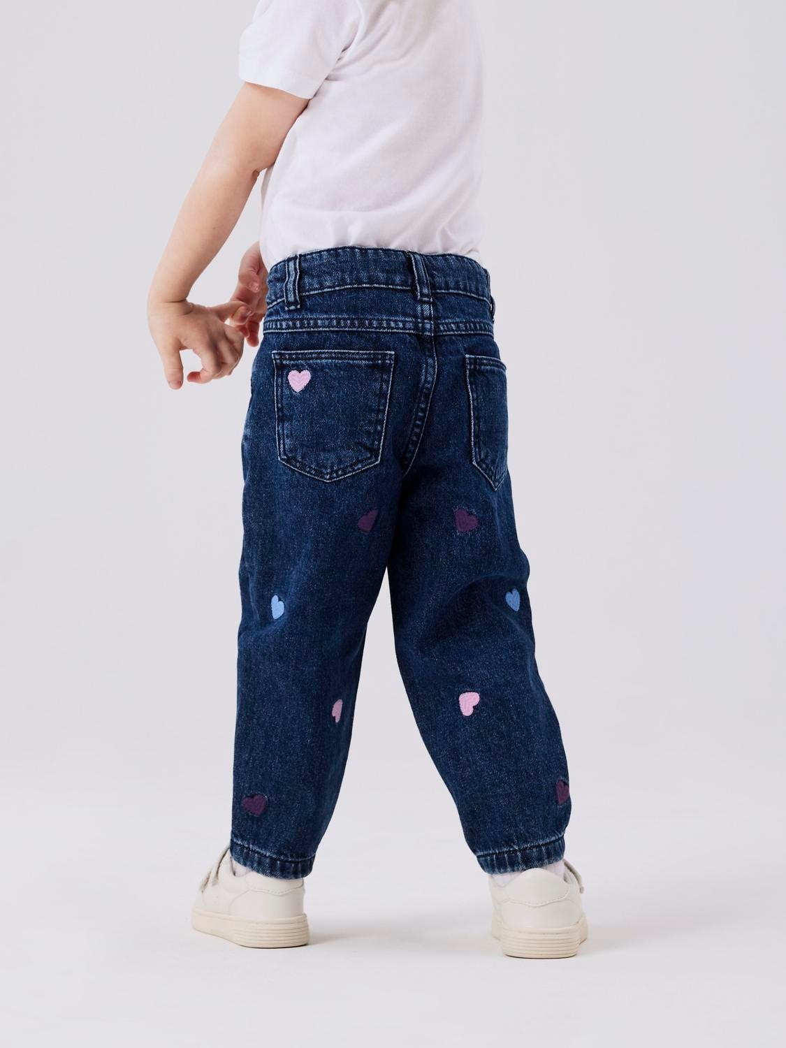 Straight-Jeans »NMFBELLA MOM JEANS 3110-BE NOOS«