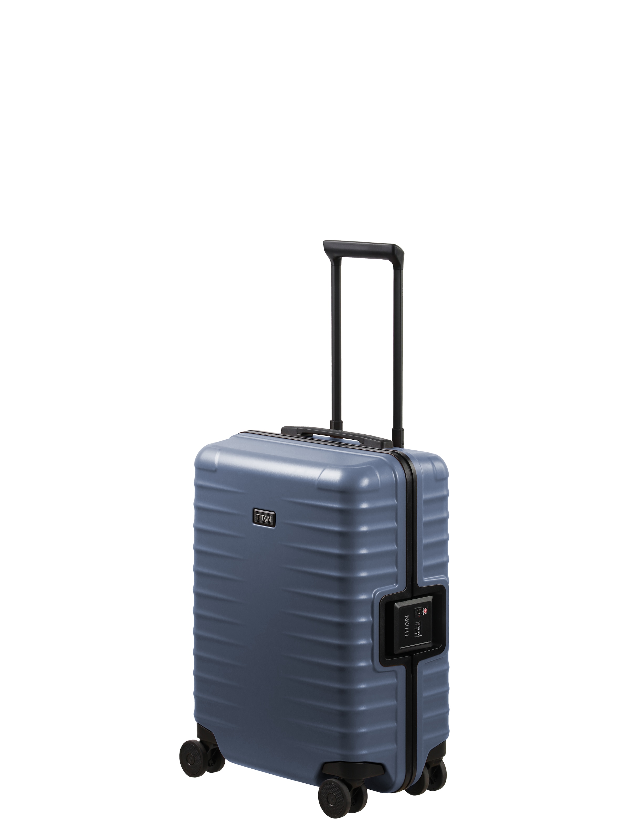 TITAN - Made in Germany "OVERSEAS Koffer Hartschale" 45 l 4 Rollen TSA-Rahmenschloss, smarter Innenaufteilung und kratzfester Oberfläche