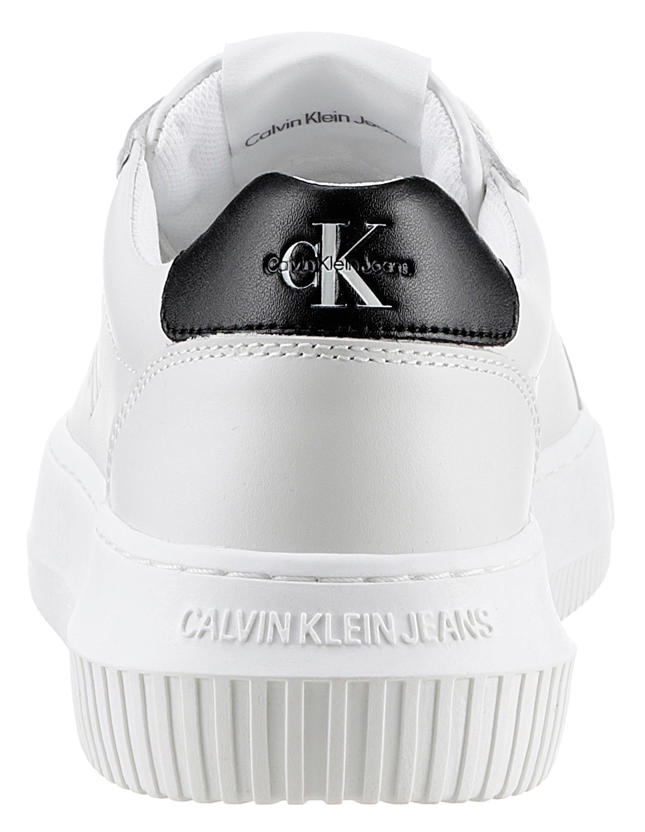 Calvin Klein Jeans Plateausneaker "CHUNKY CUPSOLE MONO LTH WN", Freizeitsch günstig online kaufen