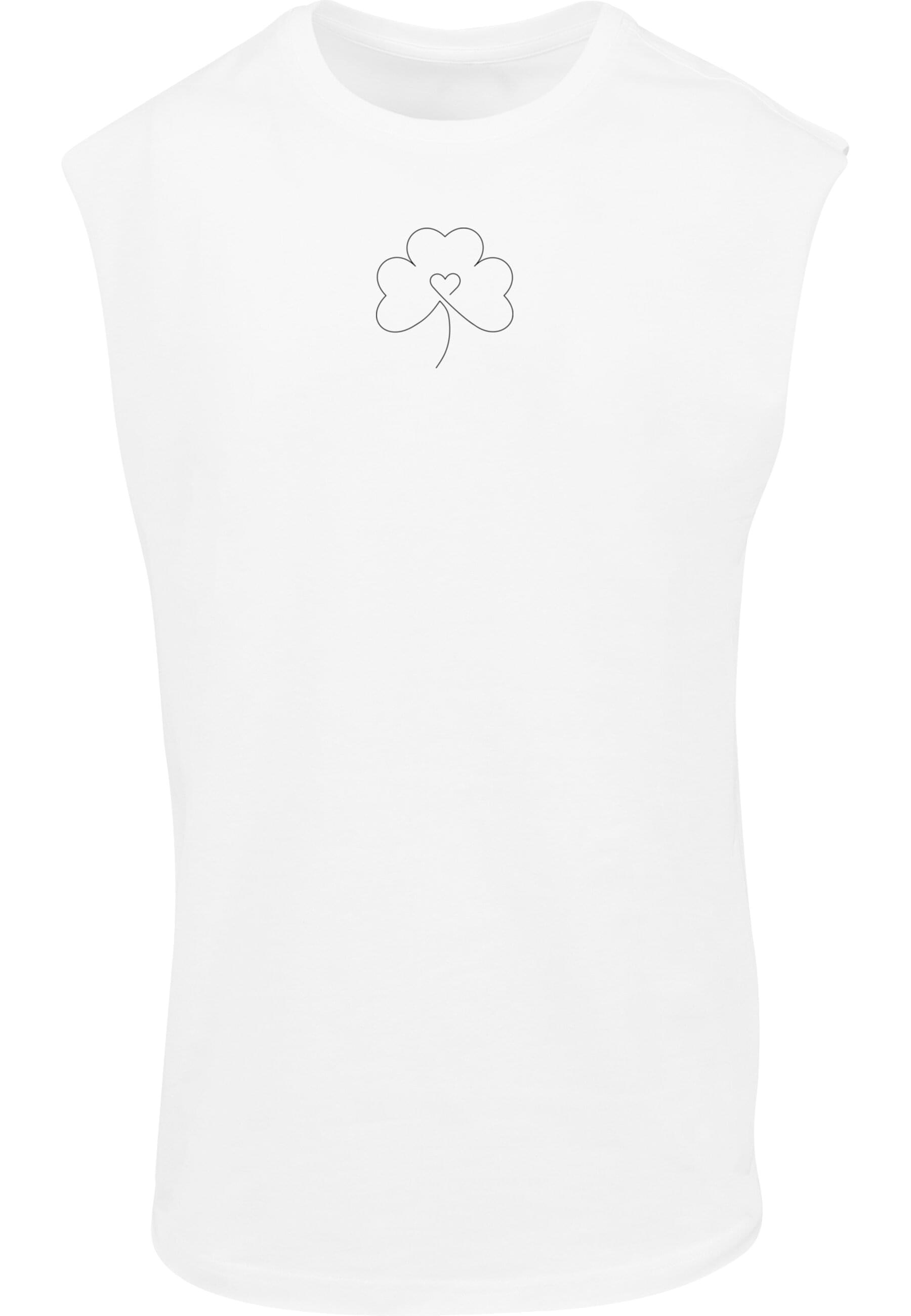 Merchcode T-Shirt "Merchcode Spring - Leaf Clover Flower Sleeveless Tee", ( günstig online kaufen