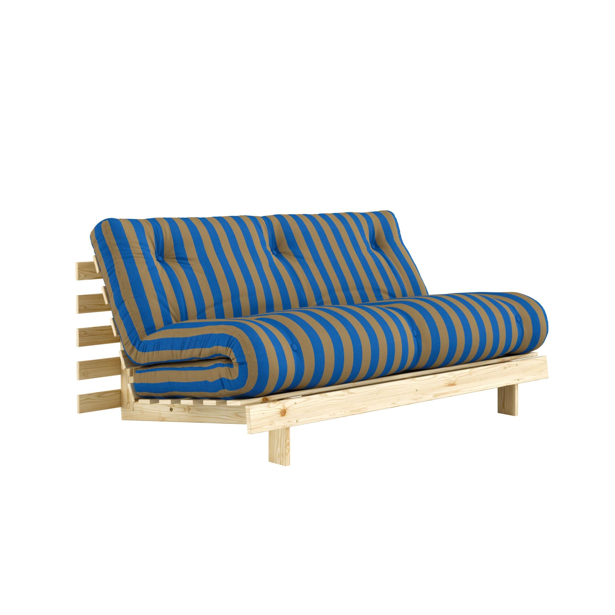 Karup Design Daybett "Roots Sofa Bed, Schlafsofa, Bettfunktion, FSC-Massivholz" Inkl. Futonmatratze, Made in Europe, langlebig, B: 140 oder 160 cm