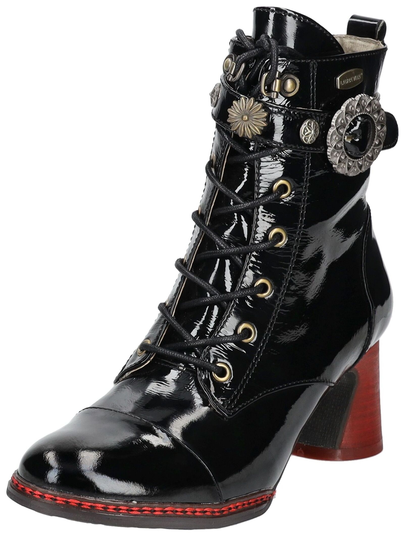 LAURA VITA Schnürstiefelette "LAURA VITA Stiefelette Leder" günstig online kaufen