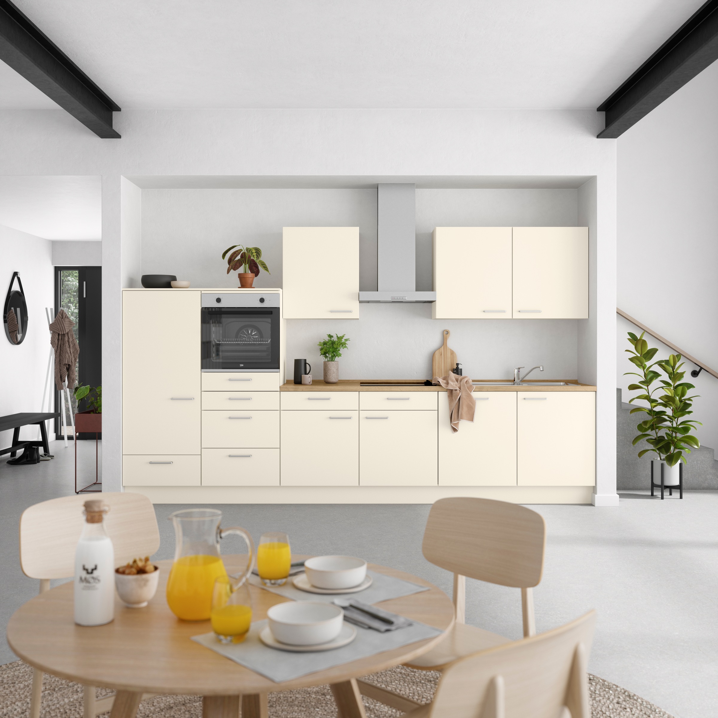 nobilia Küchenzeile ""Touch I"" vormontiert, Ausrichtung wählbar, Breite 36 günstig online kaufen