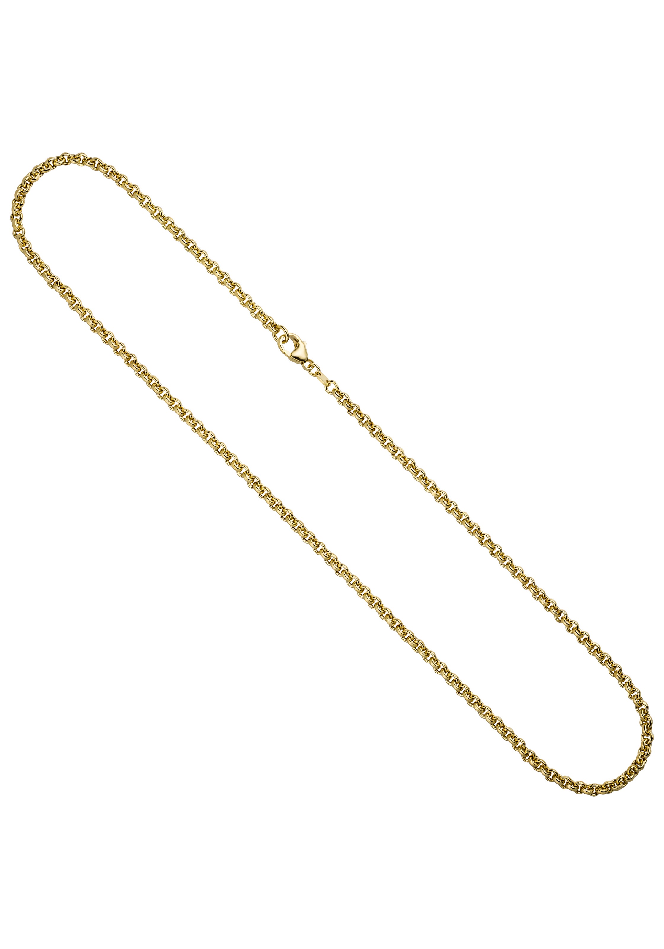 JOBO Goldkette, Erbskette 585 Gold 45 cm