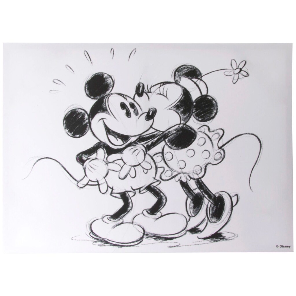 Art for the home Leinwandbild »Mickey & Minnie«