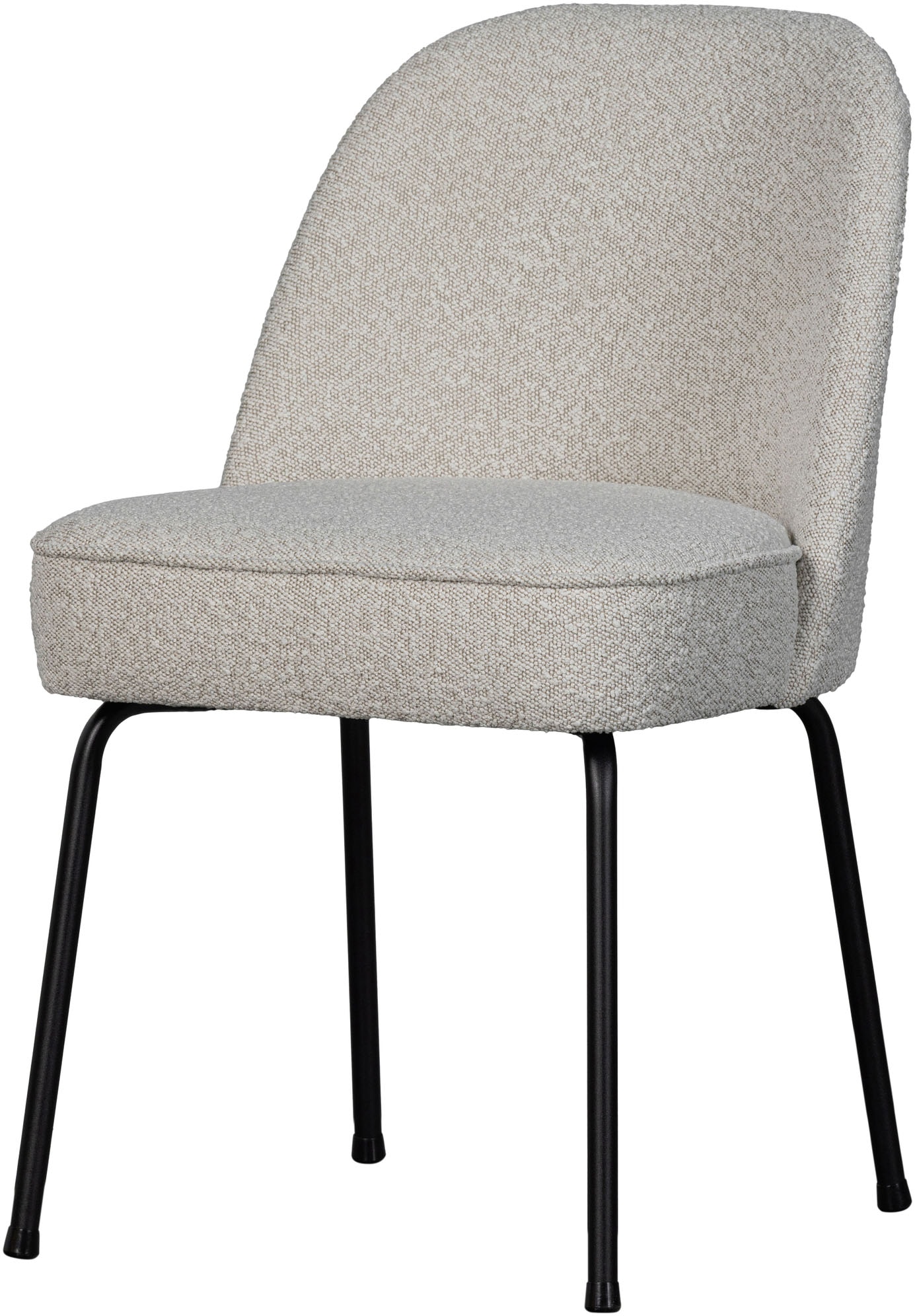 WOOOD Esszimmerstuhl "Stockholm" (Set) 2 Bouclé Polsterstuhl, 4-Fuß-Metallg günstig online kaufen
