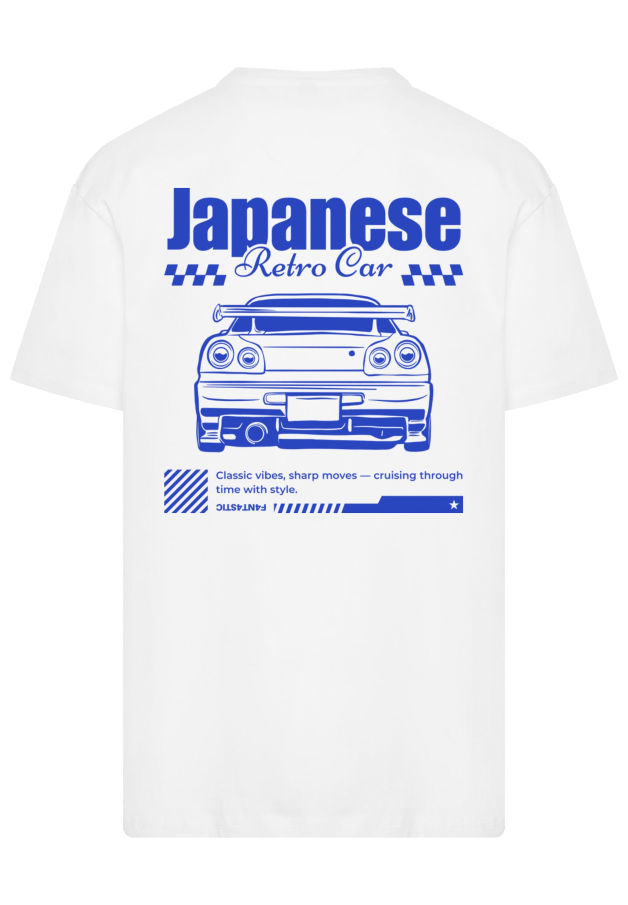 F4NT4STIC T-Shirt »Retro Car Oversize Japanese Streetstyle«, Japan Streetwear Styles