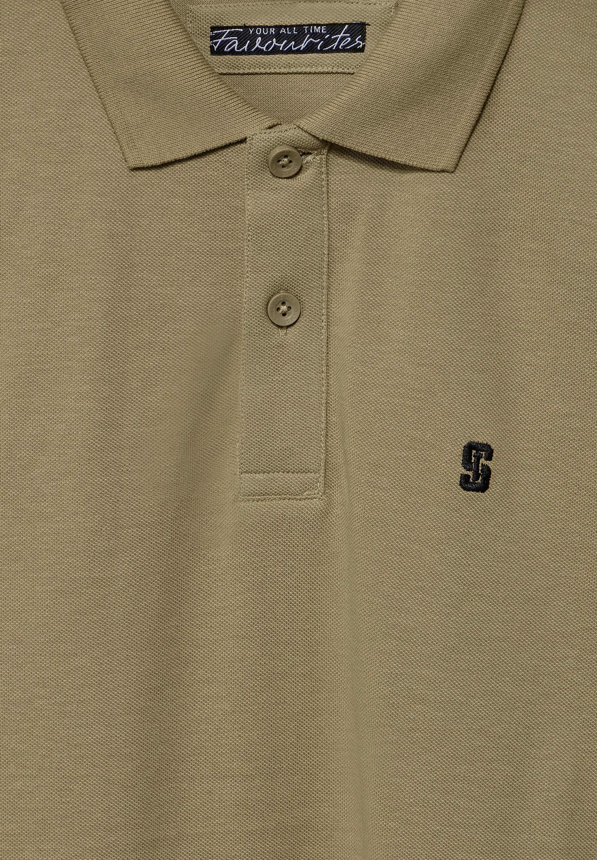 STREET ONE MEN Poloshirt, in Unifarbe