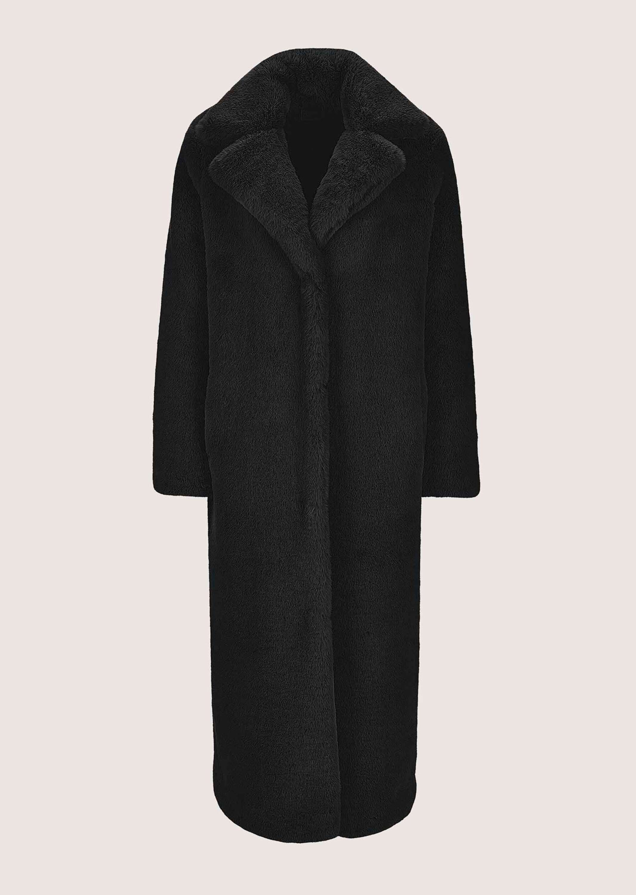 MADELEINE "Mantel Langer Faux-Fur-Mantel für Damen"