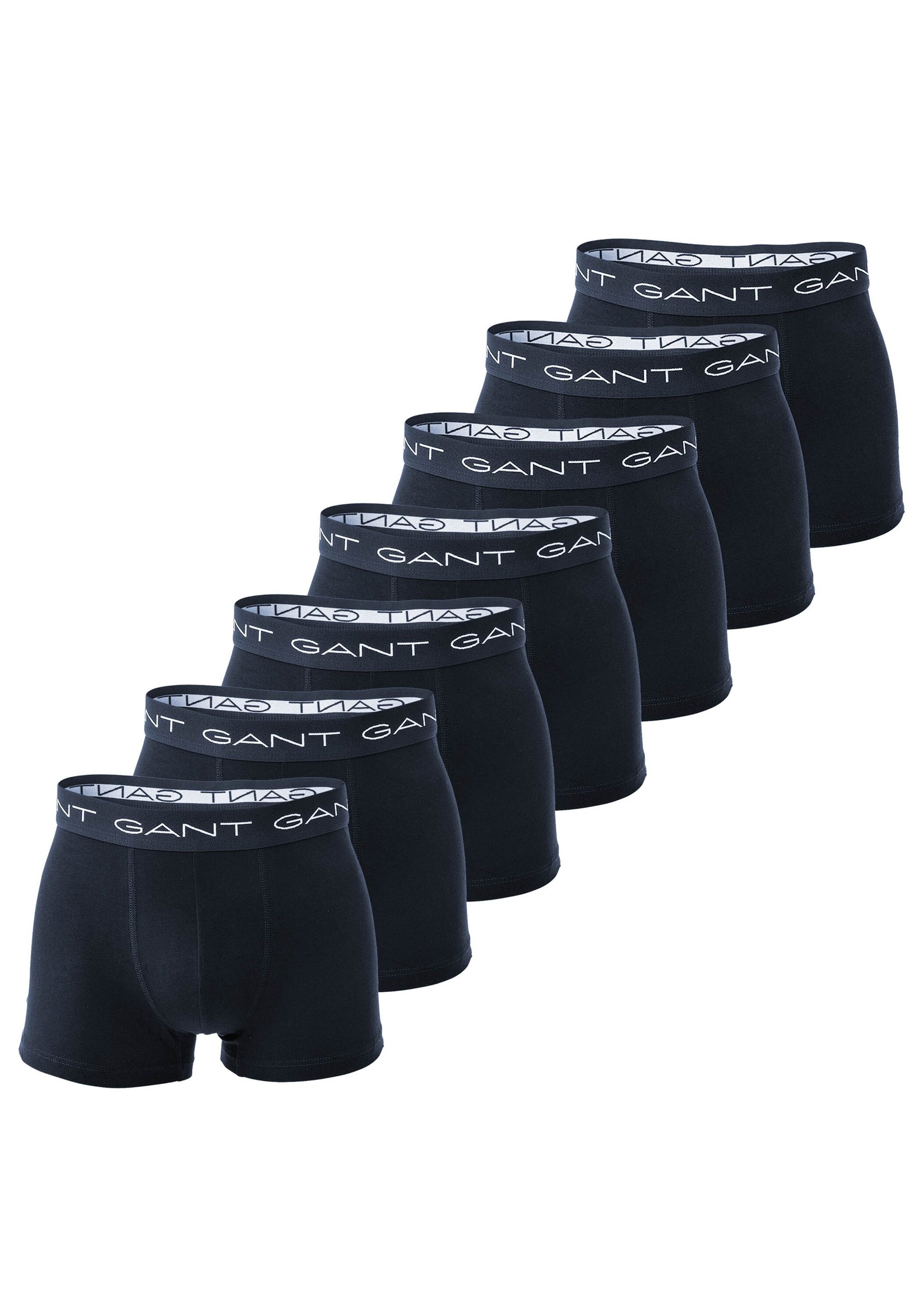 Bench Suttonia Boxershorts 7er-Pack – Schwarz, Bequeme Baumwollmischung Mit Logo