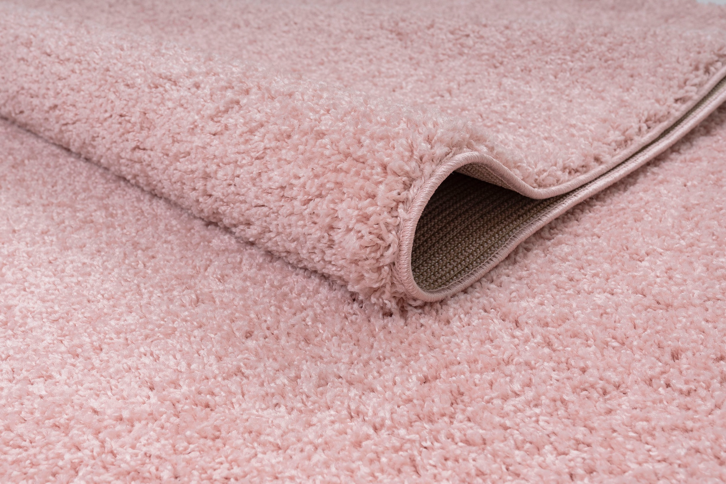 Home affaire Hochflor-Teppich »Shaggy 30«, rechteckig, 30 mm Höhe, Teppich, Uni-Farben, besonders weich und kuschelig