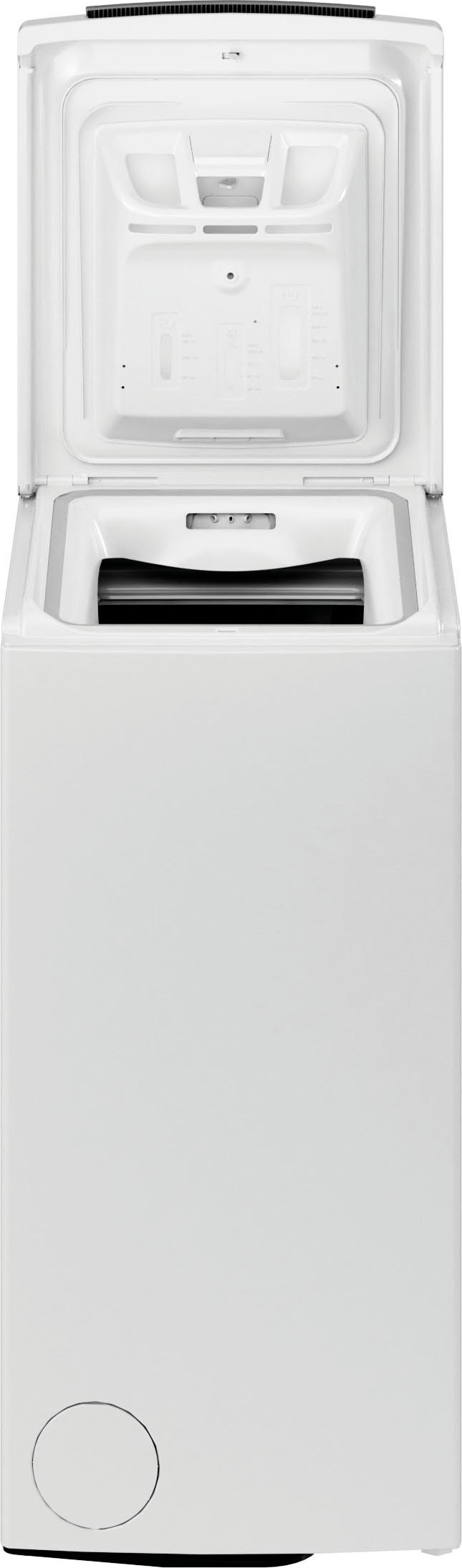 BAUKNECHT Waschmaschine Toplader »WAT Eco 712 B3«, 7 kg, 1200 U/min, Kurz 30 min., Vollwasserschutz, SoftOpening, Startzeitvorwahl