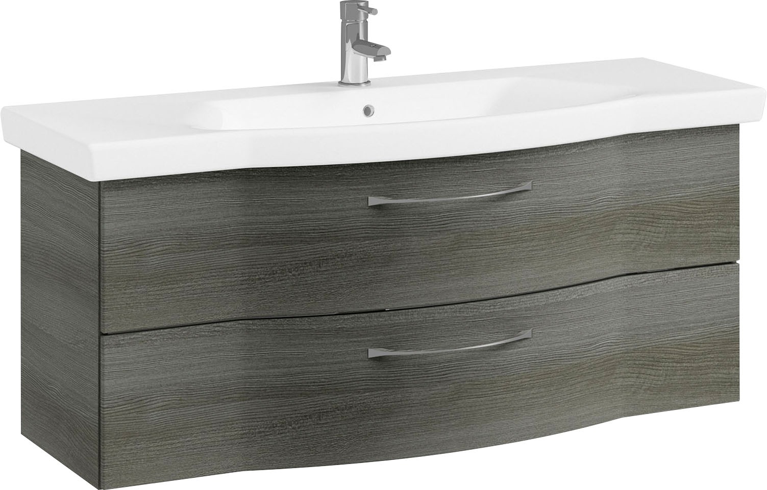 Saphir Badmöbel-Set "6005 Sprint Keramik-Waschtisch mit Unterschrank, 122 c günstig online kaufen