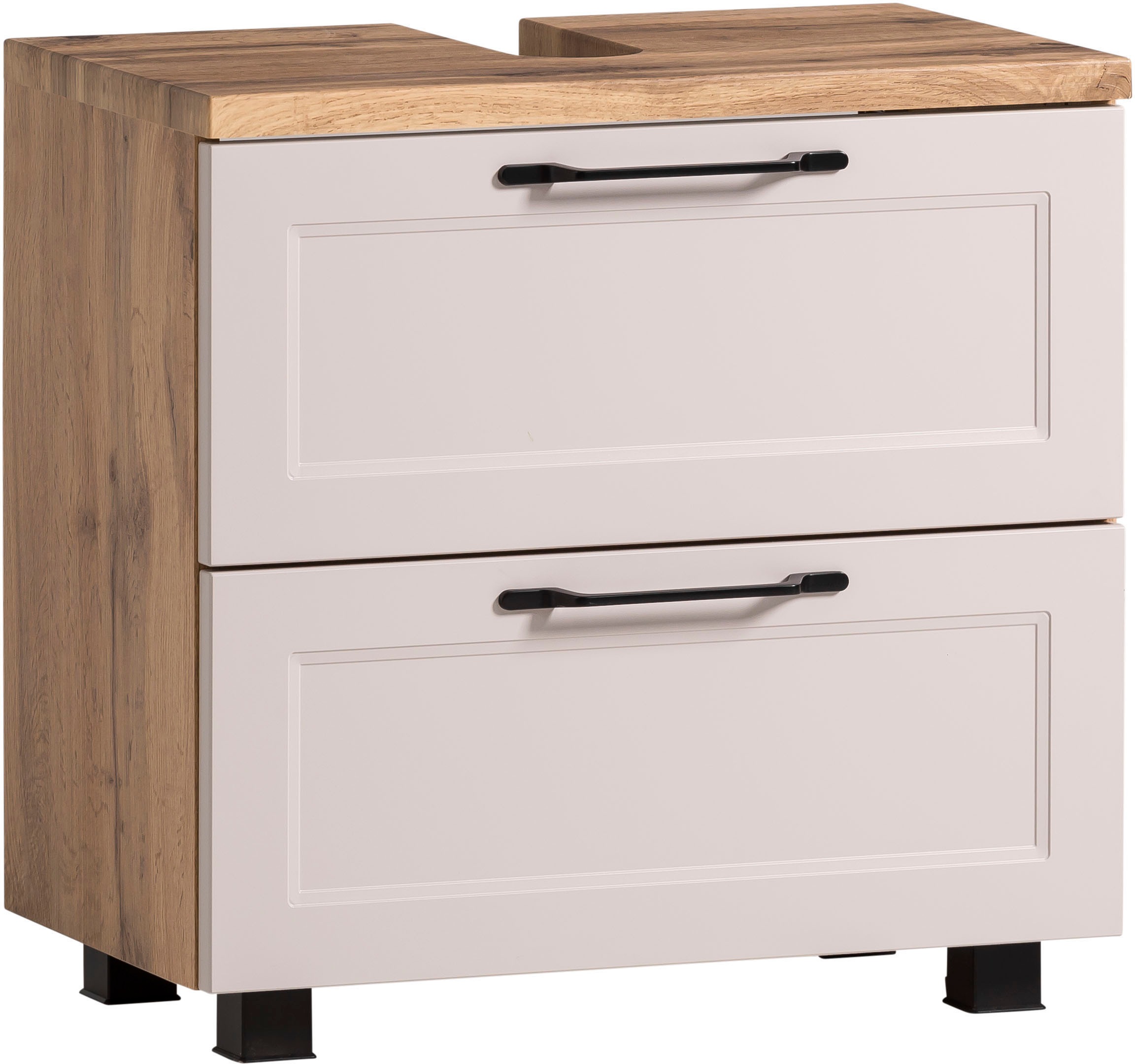 welltime Badmöbel-Set »Lana«, (Komplett-Set, 2 St.), Badezimmer-Set, 2-teilig, 60 cm breit