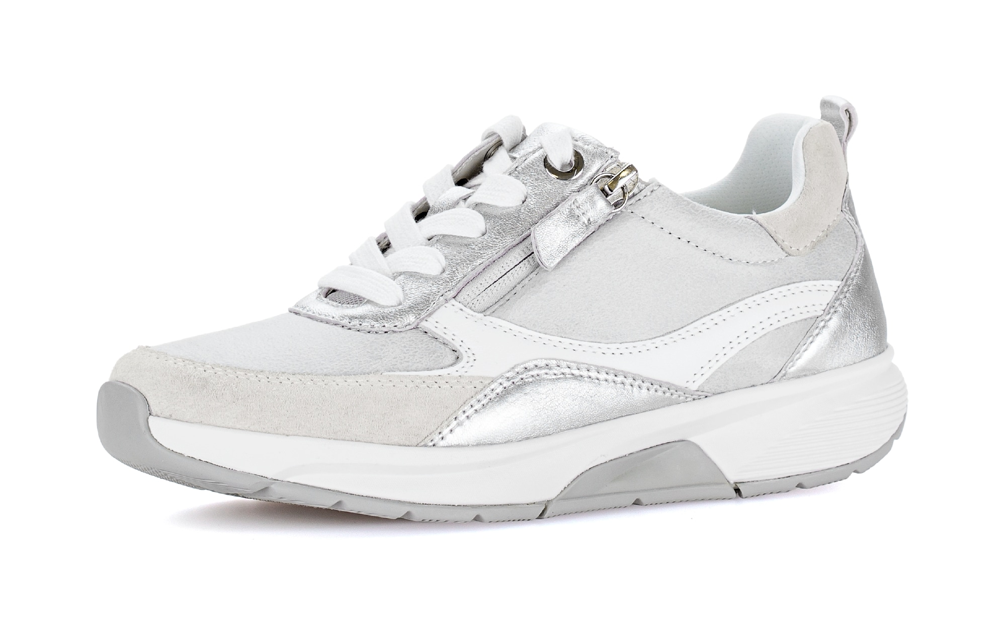 rollingsoft Plateausneaker, Freizeitschuh, Halbschuh, Schnürschuh mit Kontr günstig online kaufen