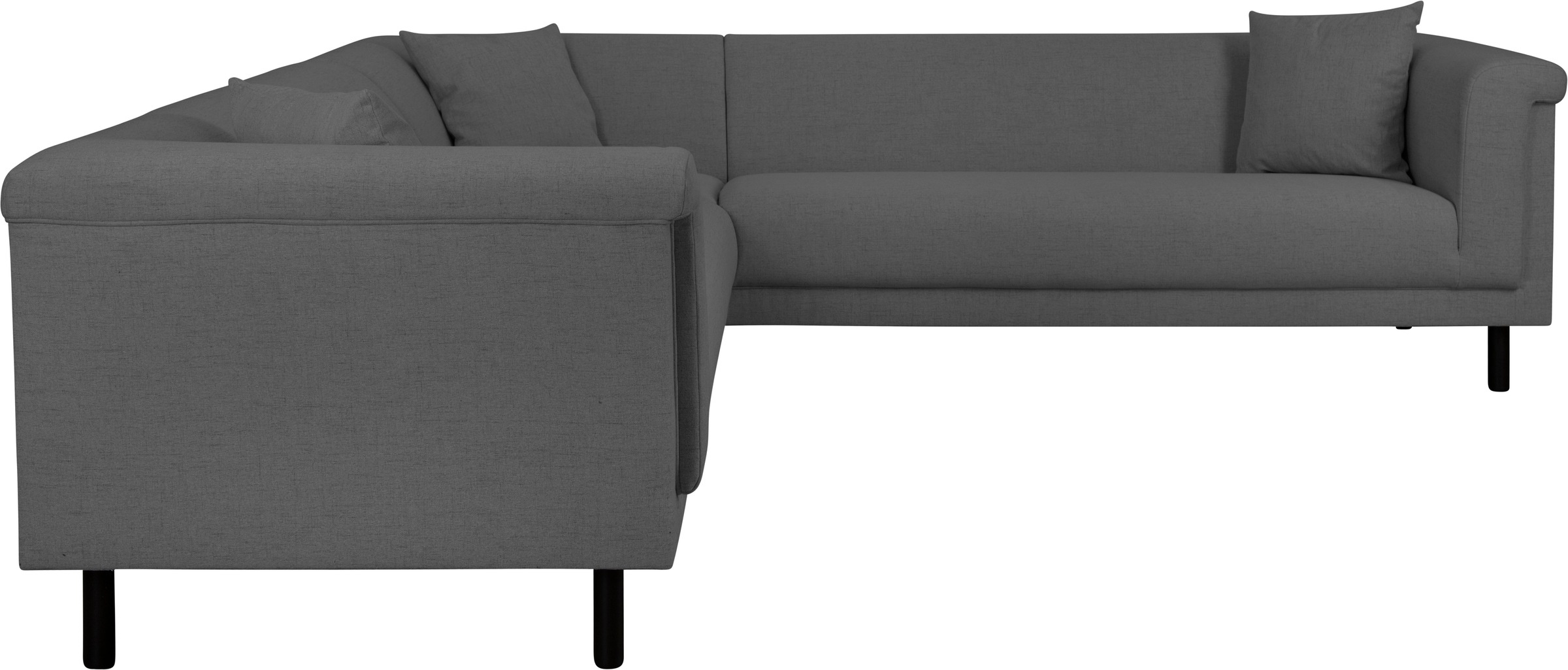Home affaire Ecksofa "AGNIA L-Form B/T/H: 244/244/71 cm" incl. Zierkissen, günstig online kaufen