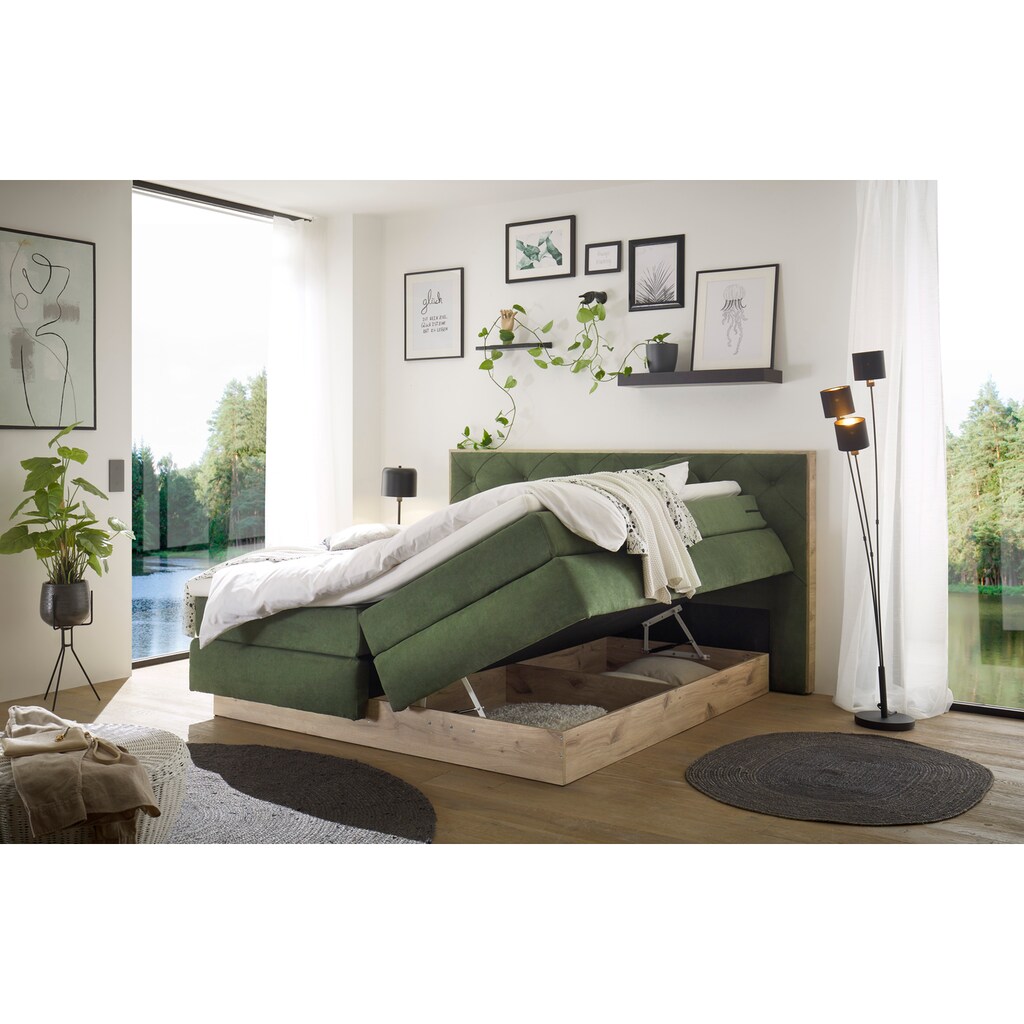 ED EXCITING DESIGN Boxspringbett »Malbork«