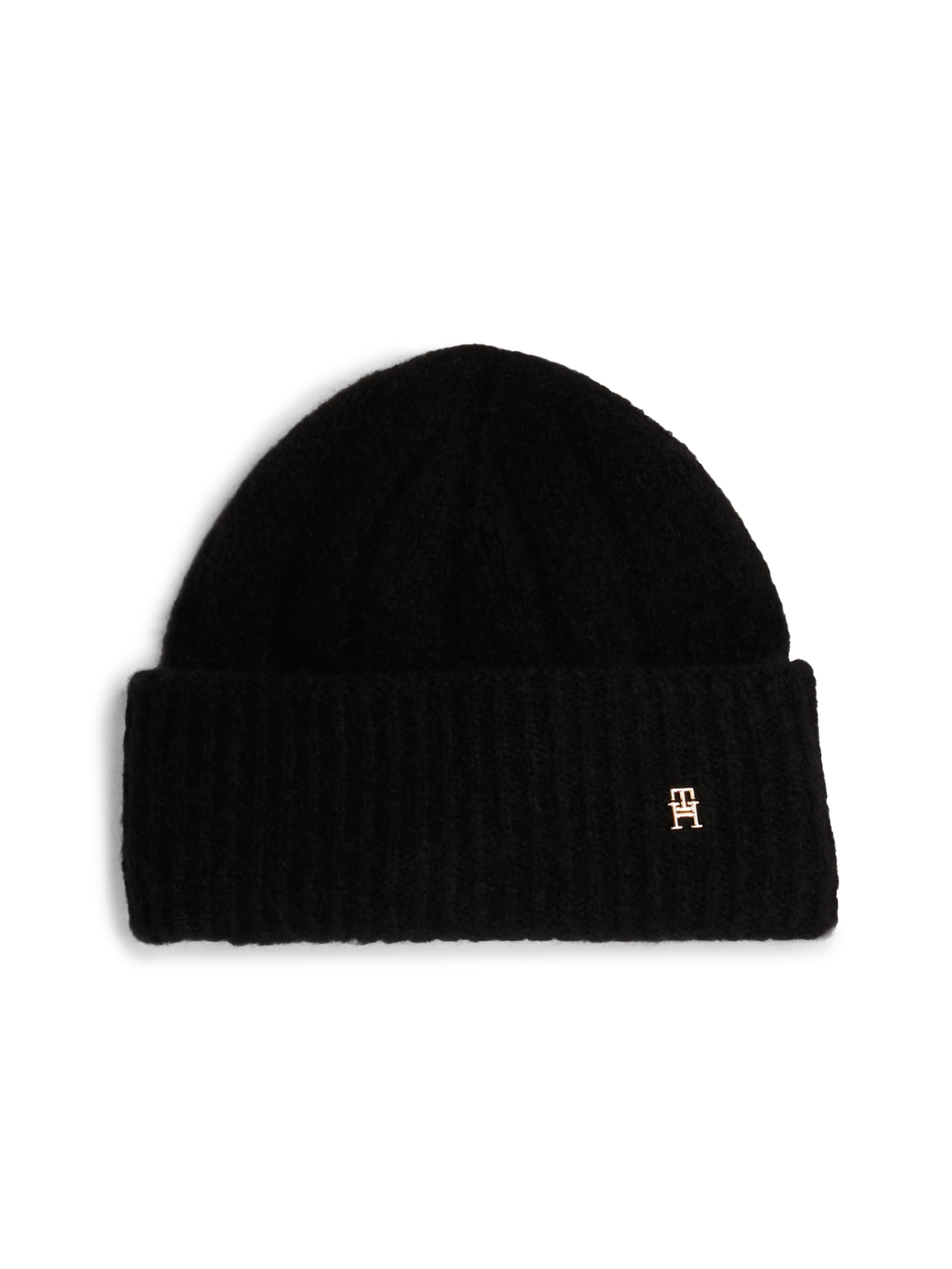 Tommy Hilfiger Beanie »TH TIMELESS BEANIE«, mit Monogramm-Emblem